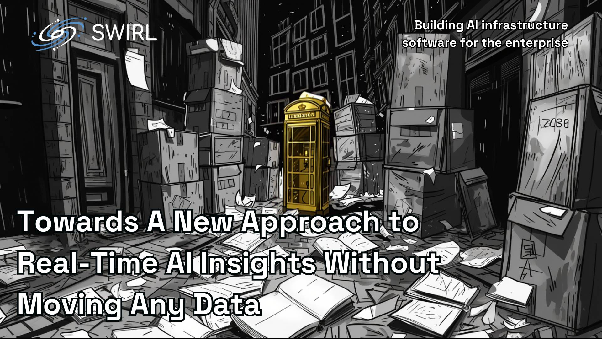 Towards A New Approach to Real Time AI Insights Without Moving Any Data