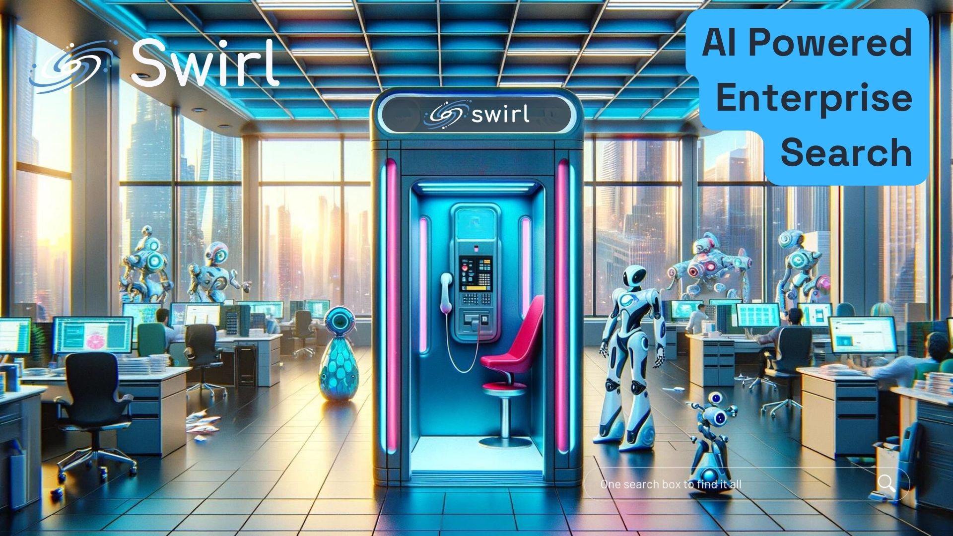 AI powered enterprise search with Swirl