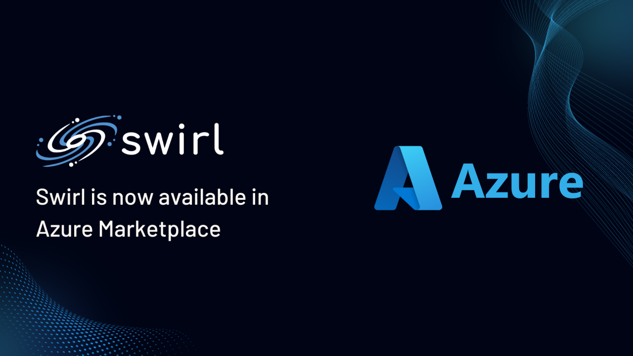 Swirl in Azure