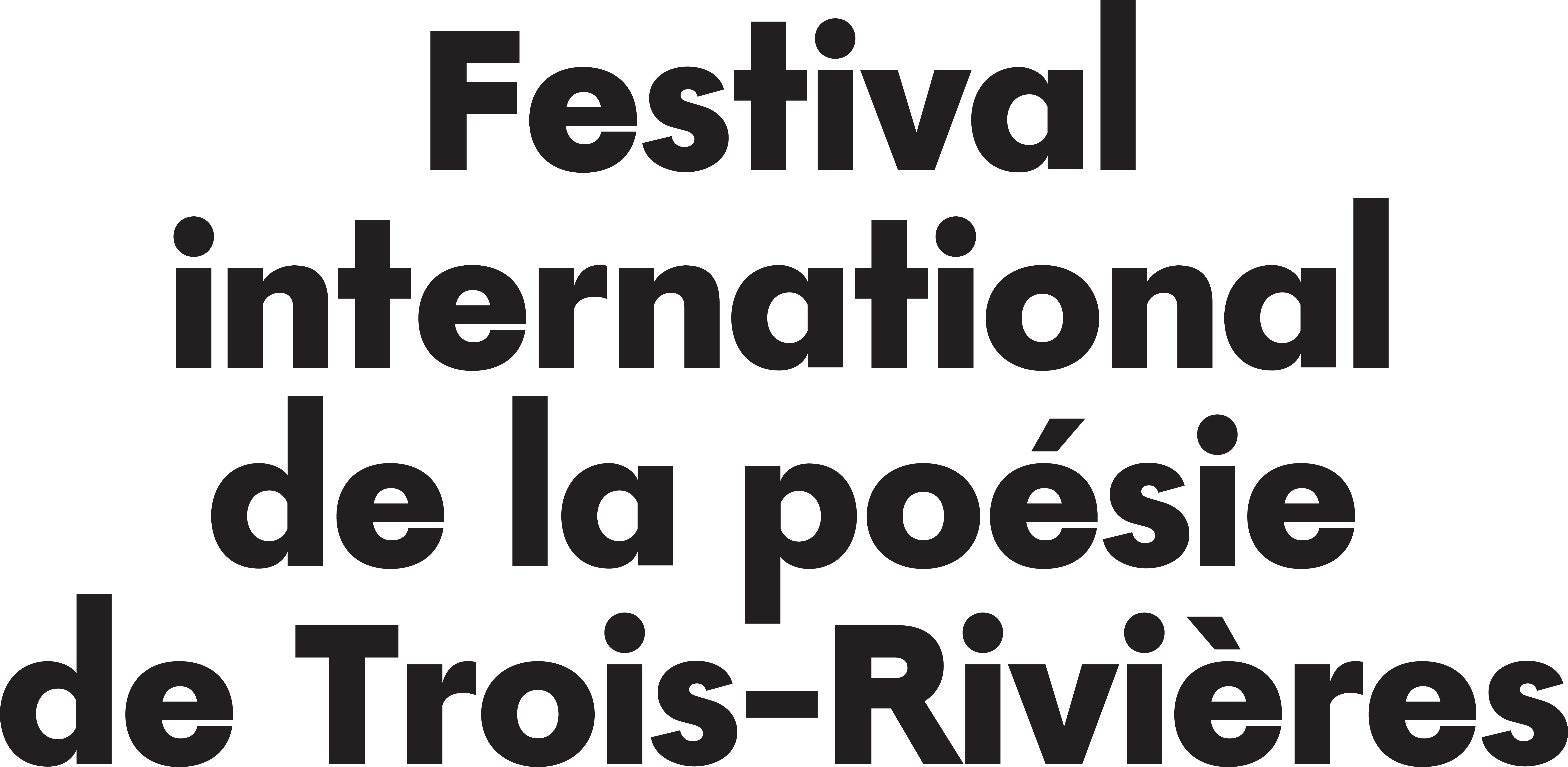 Festival international de la poésie de Trois-Rivières