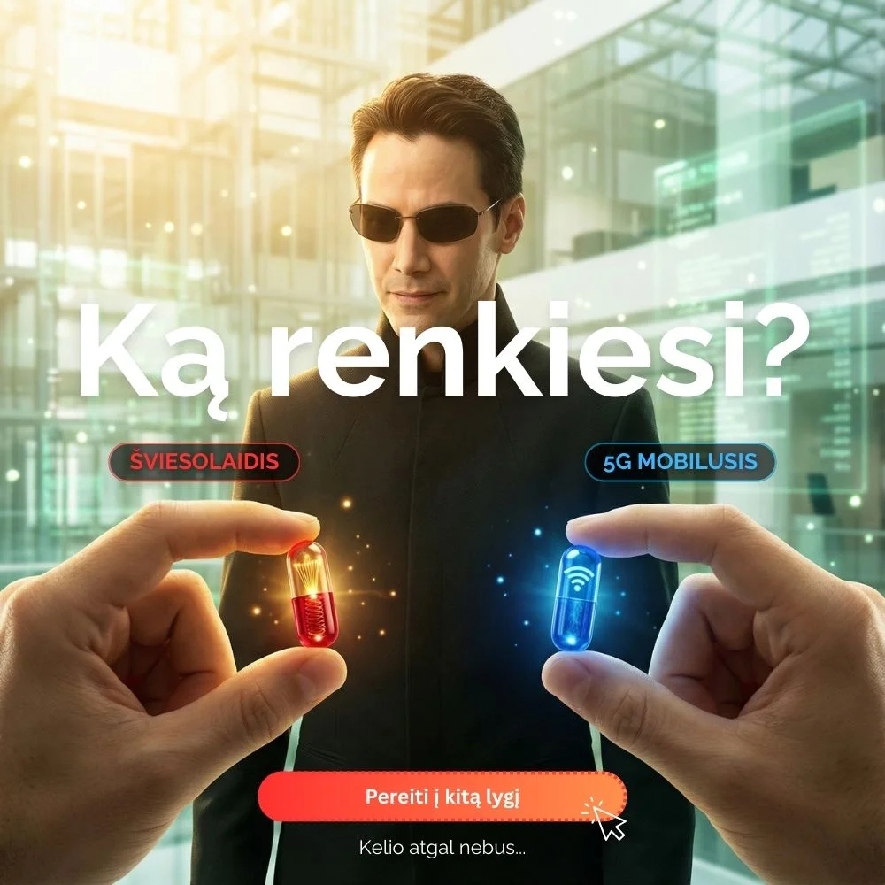 meta reklama - vežėjų reklama