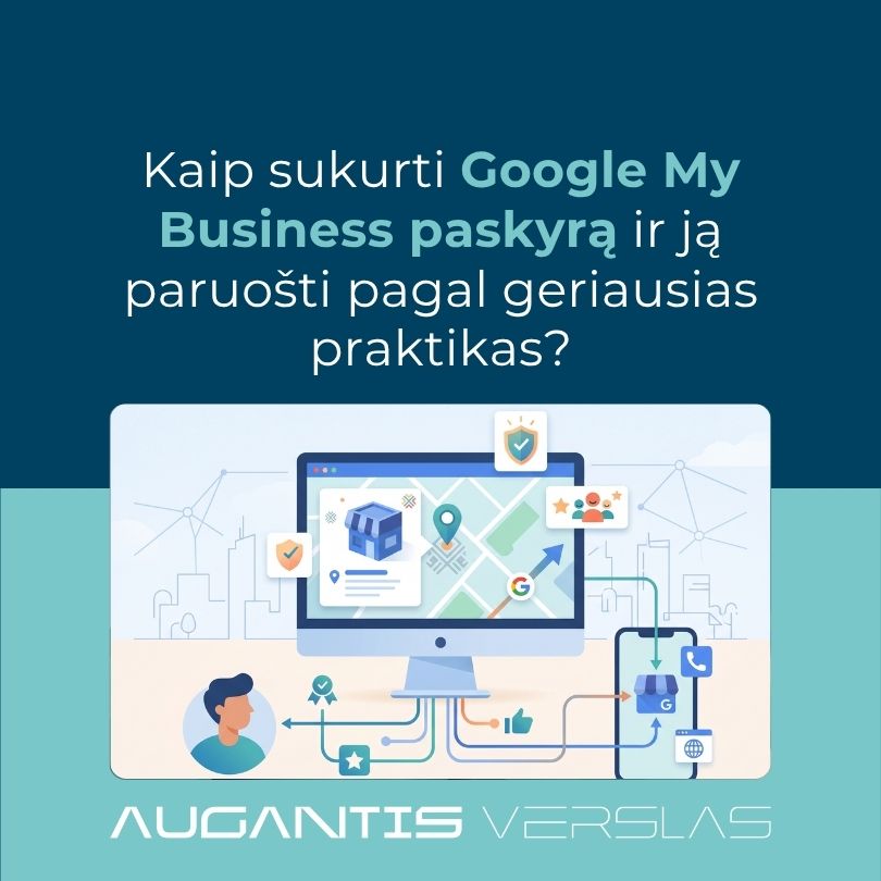 Google Business paskyros kūrimas ir optimizavimas: visapusiškas gidas verslo sėkmei