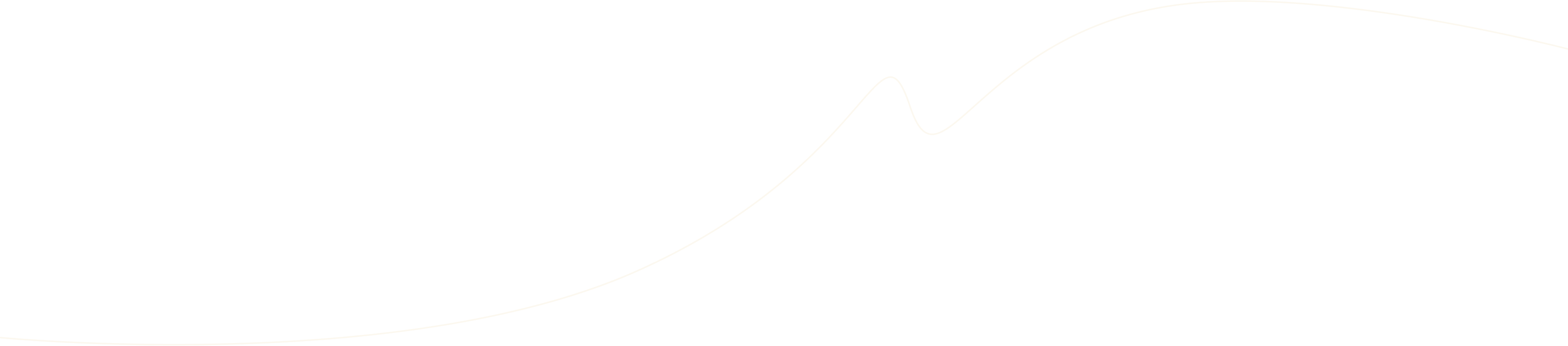 Thin white curved line with smooth waves on a black background.