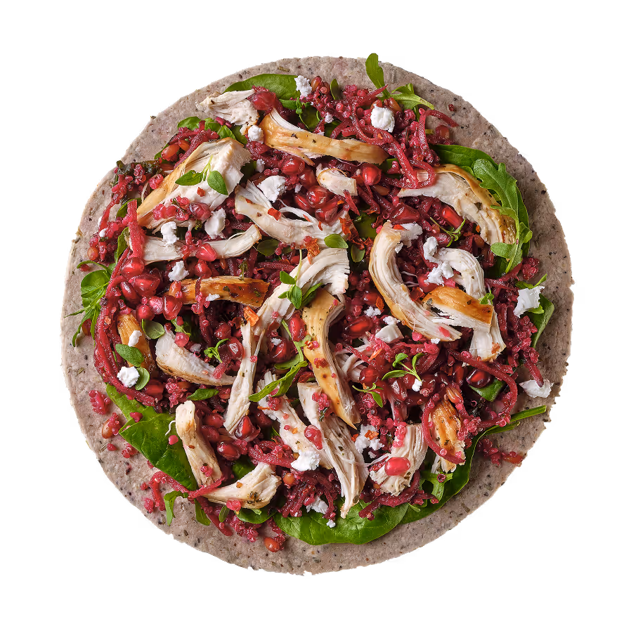 BFree Mediterranean wrap product photography