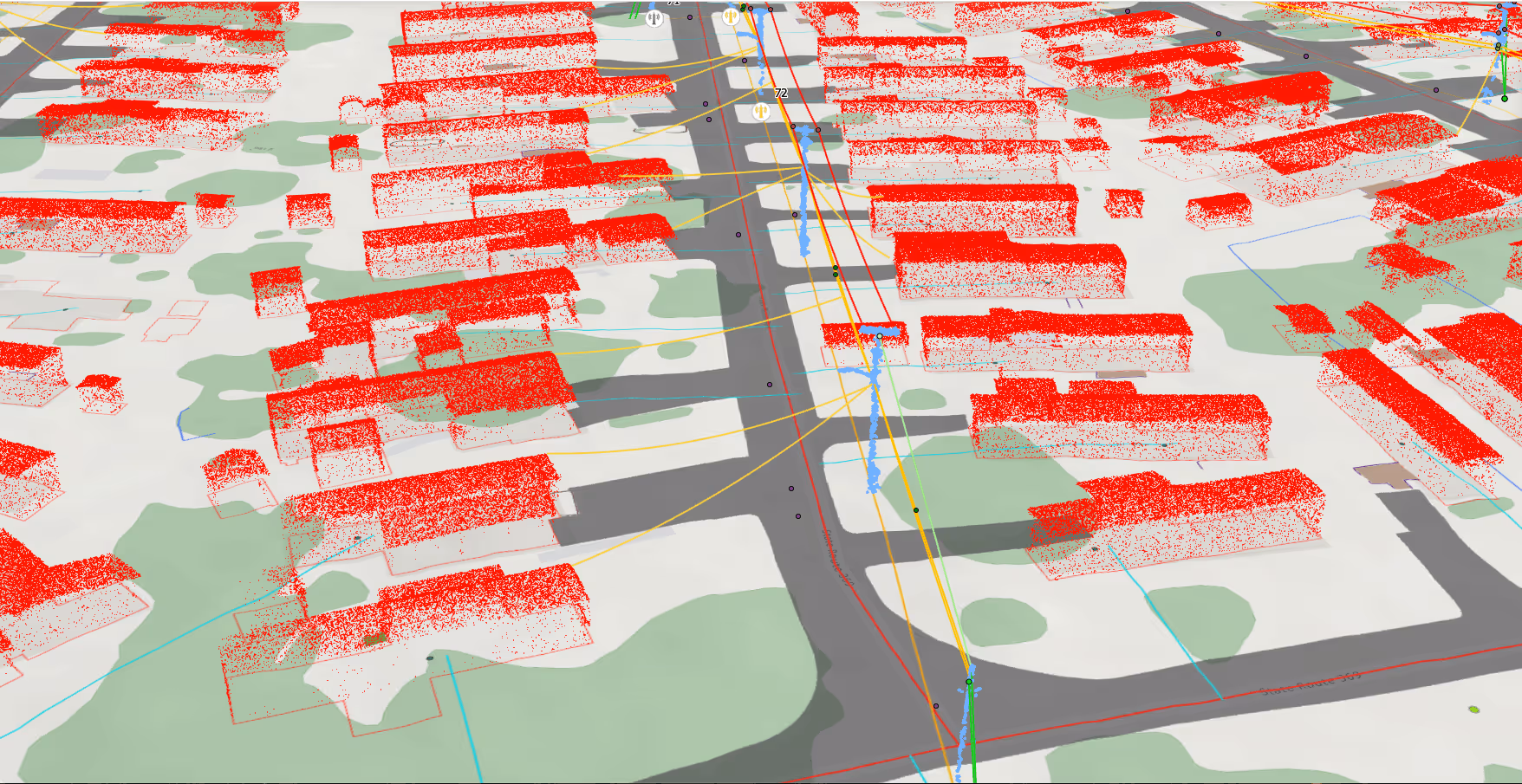 3D LiDar map