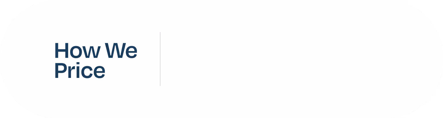 how we price web component