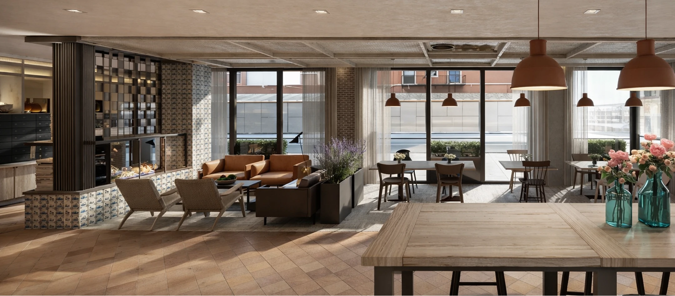 Lobby and Family cafe