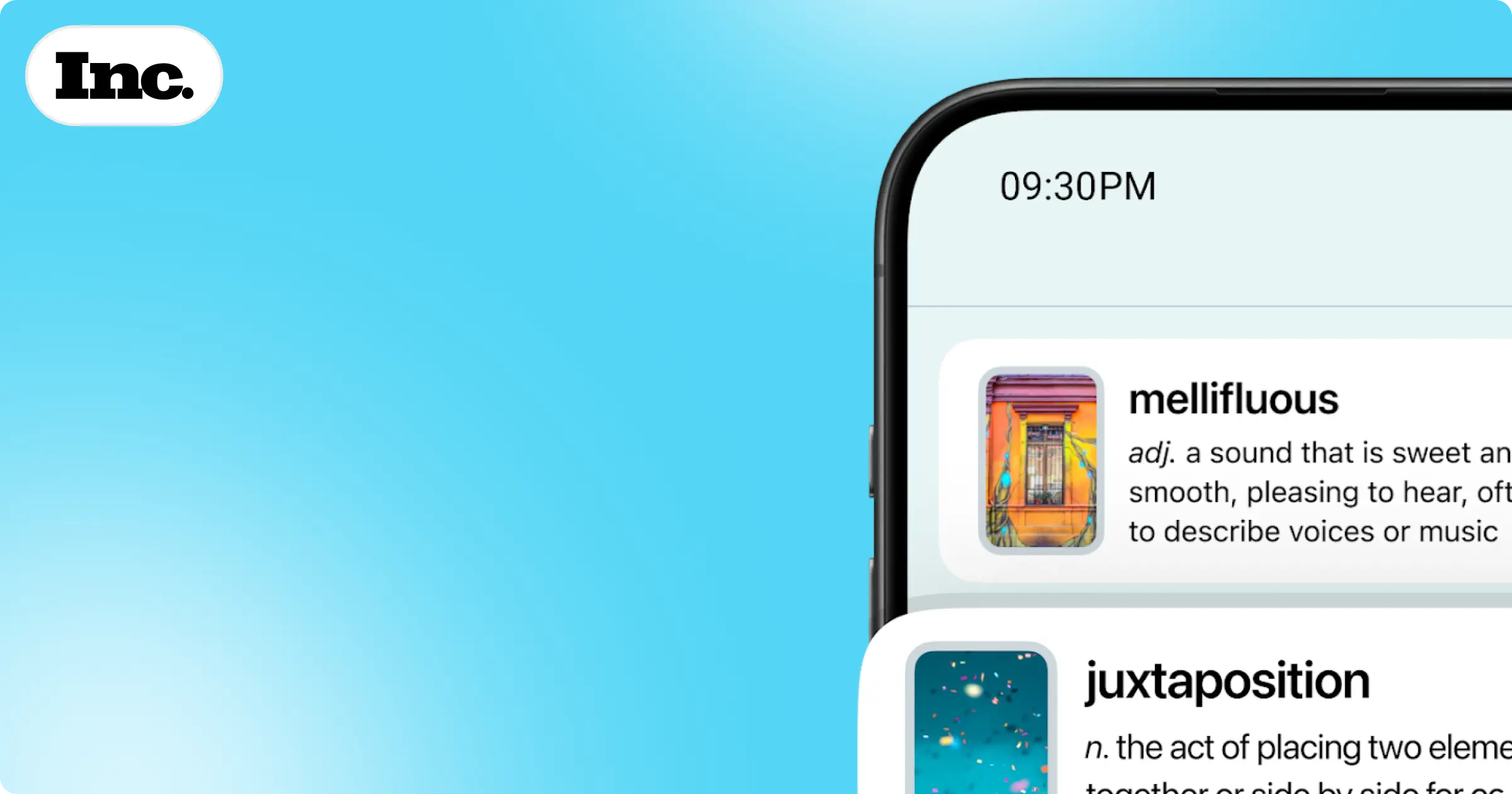 Securing an Inc. feature for Word of the Day, the app acquired by a Silicon Valley VC