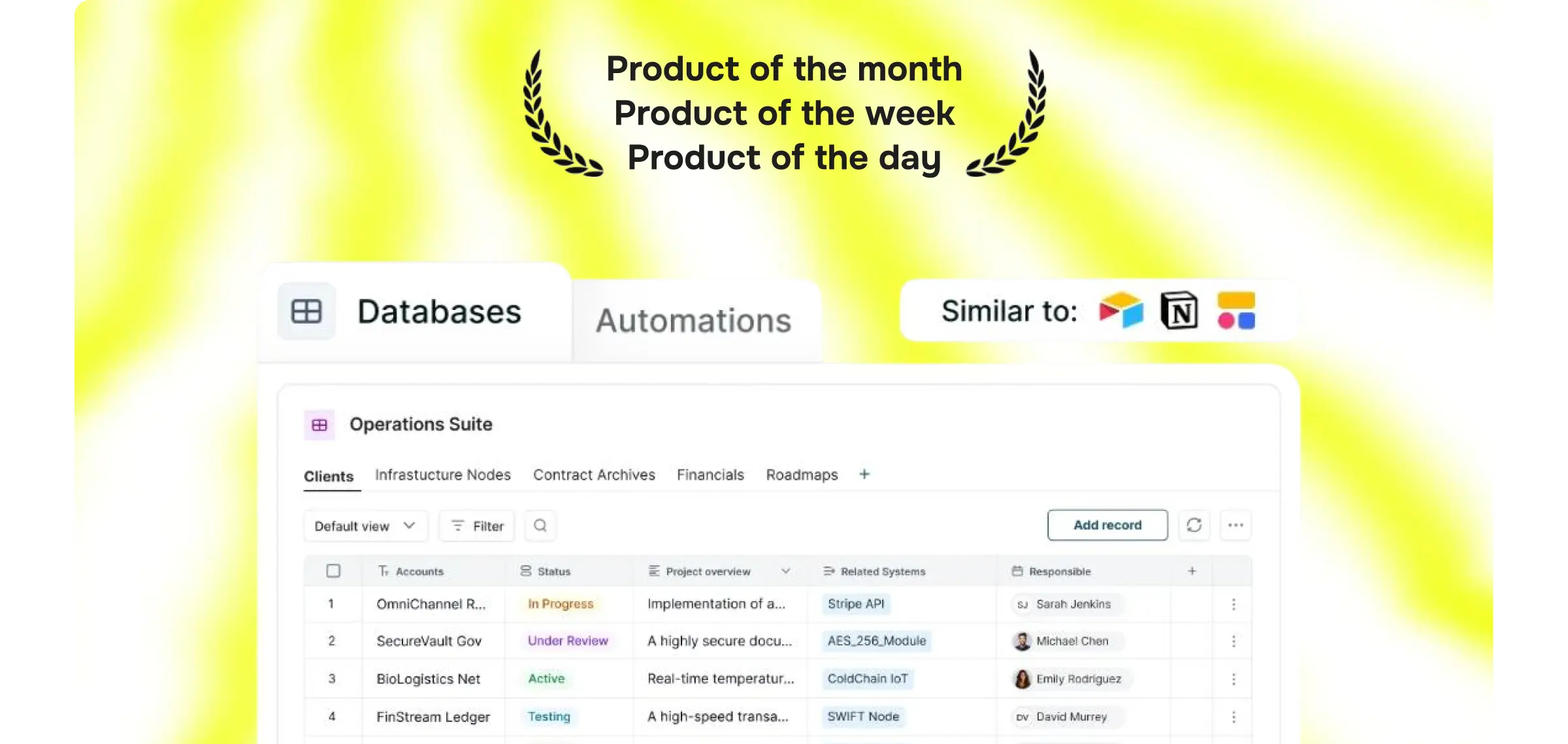Attracting investor interest and PH Product of the Week and Month for FuseBase