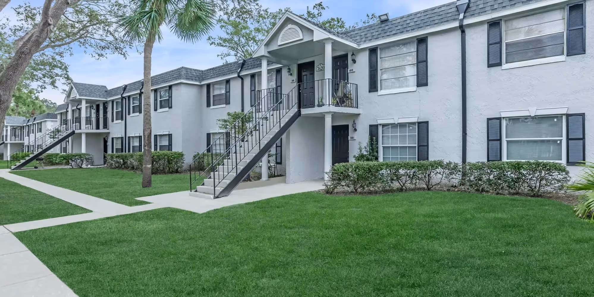 Melina exterior with greenery
