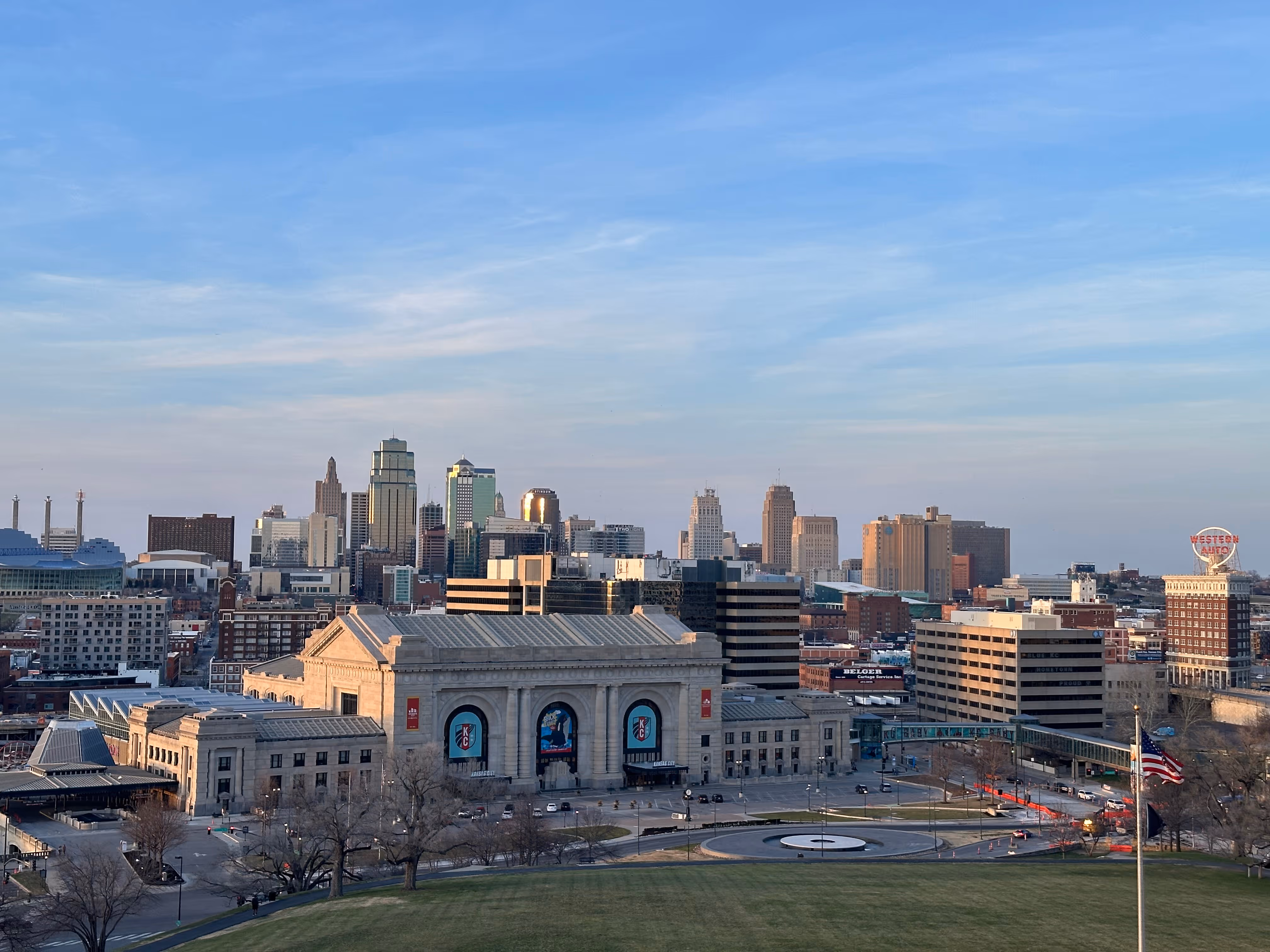 View of Union Station Kansas City - TrueSpan Group Insurance.