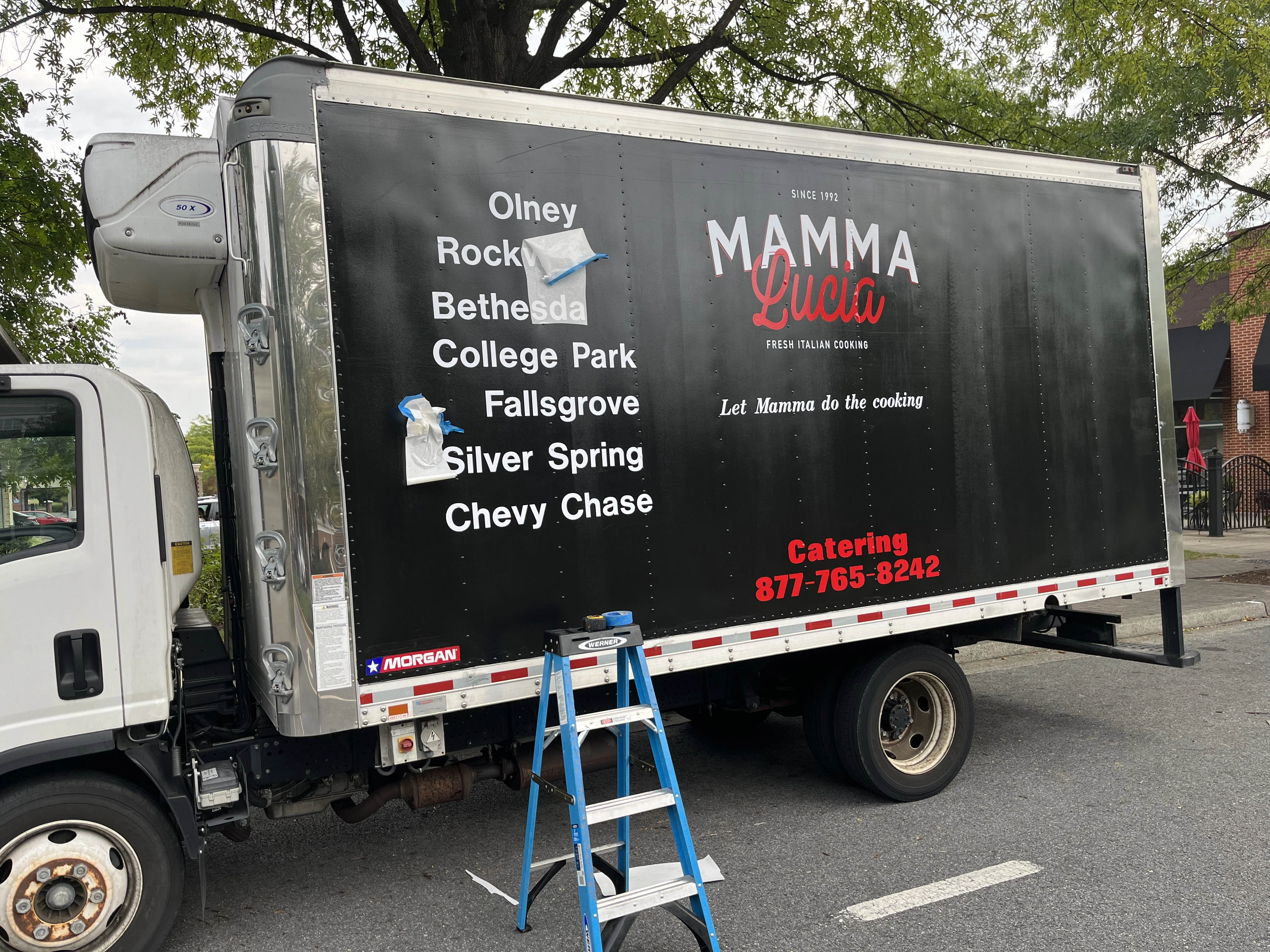 Custom truck graphics for pickup trucks work trucks box trucks and commercial vehicles