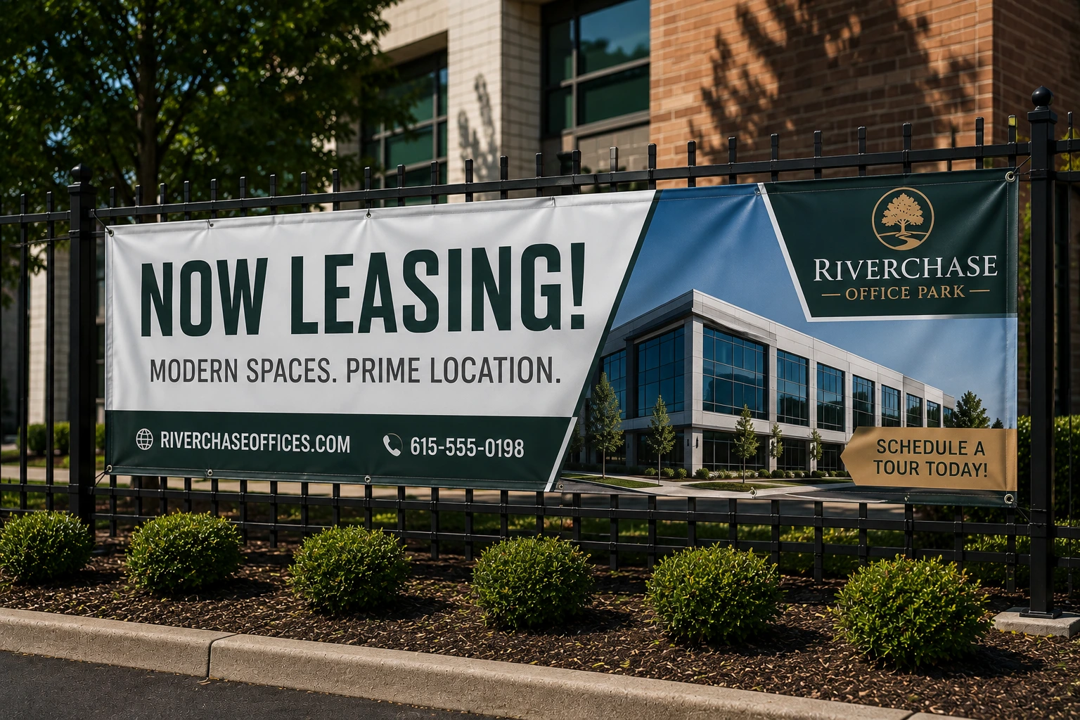 Custom vinyl and outdoor banners for business advertising