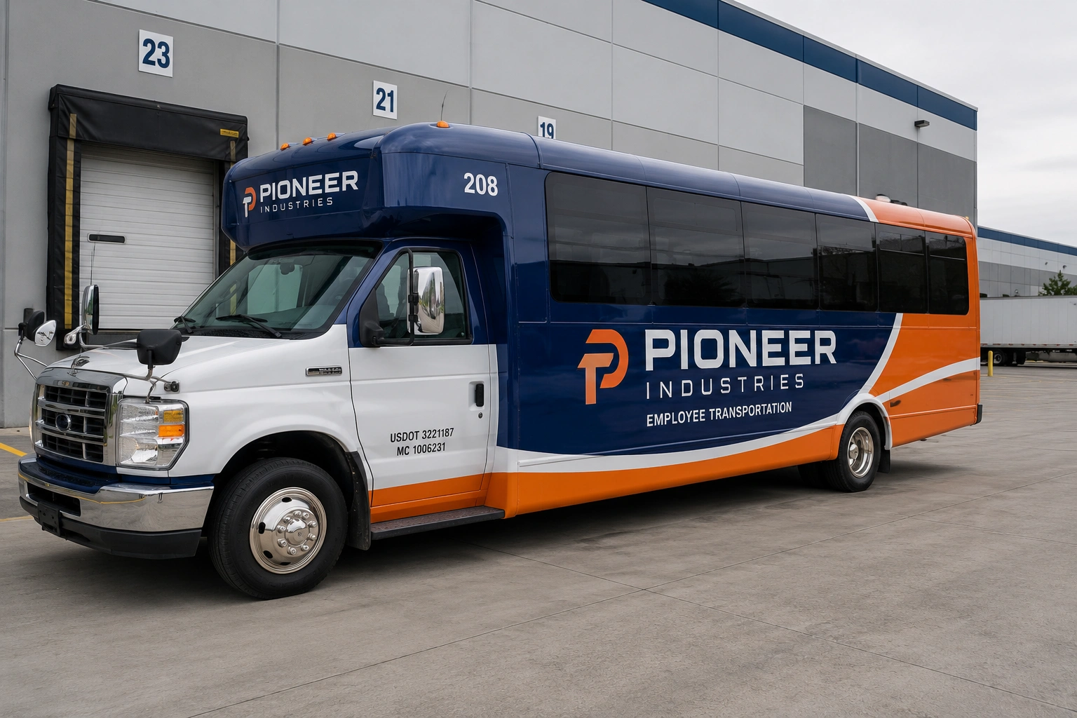 Custom bus signs and fleet signage