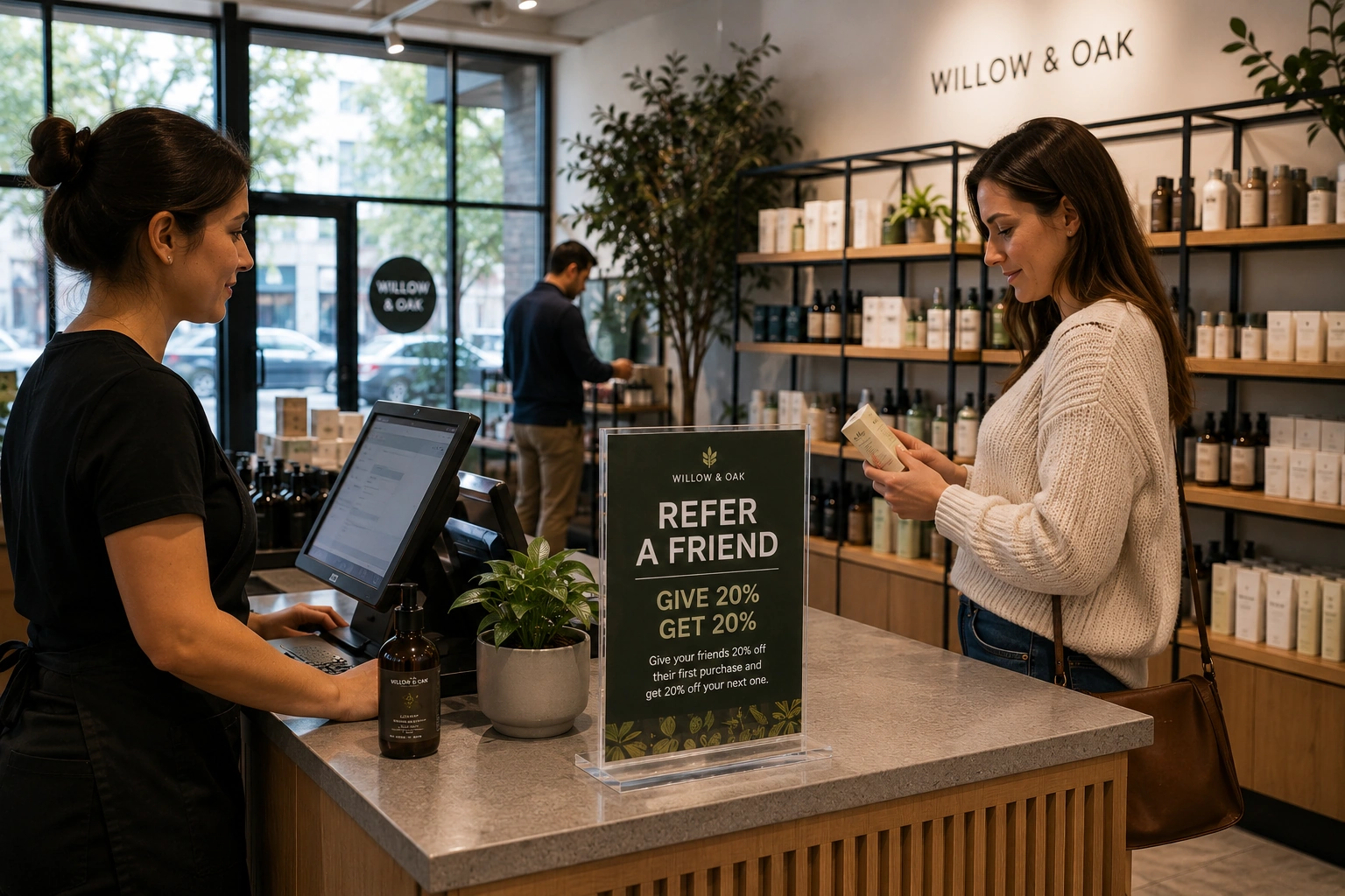 Custom retail POS signs for checkout areas product displays and in-store promotions