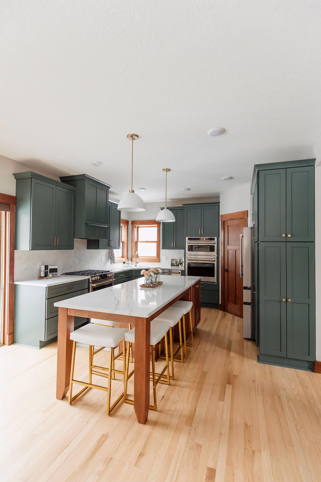 Open-concept kitchen