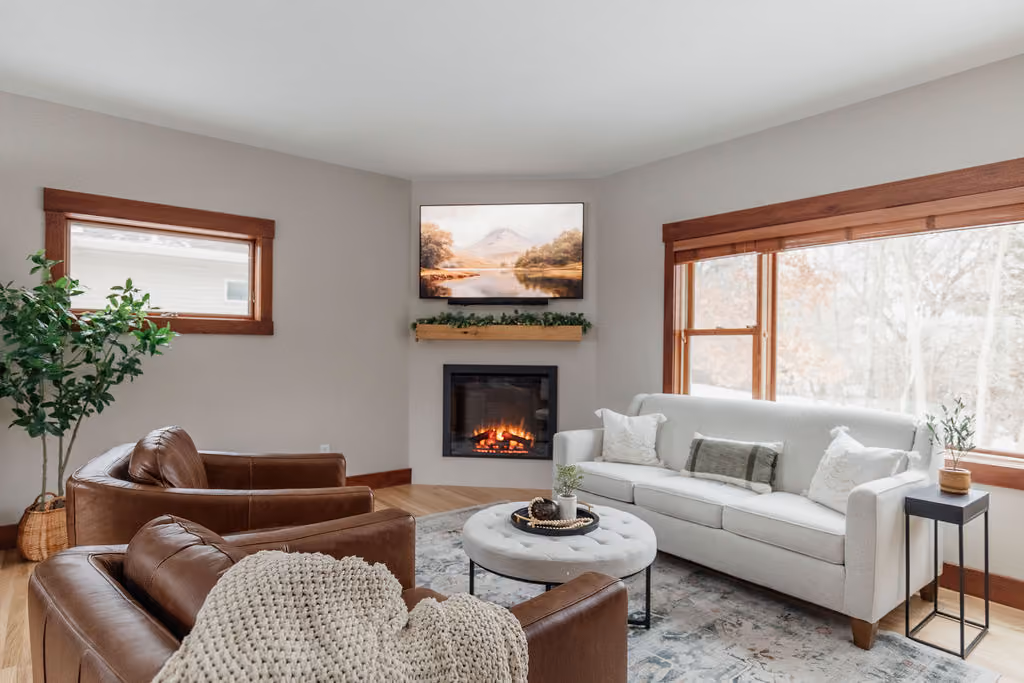 Luxury custom home showcasing timeless craftsmanship