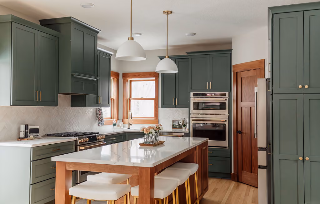 custom finishes and large windows