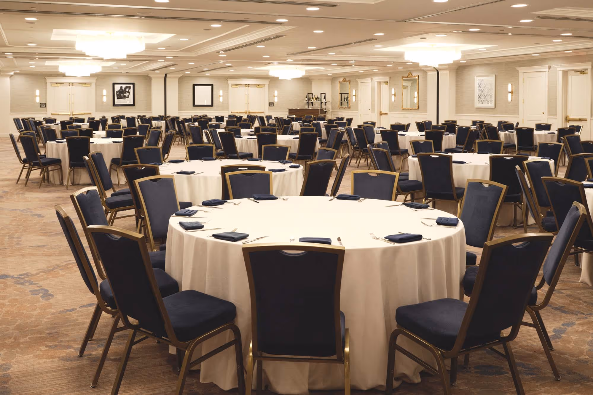 Viking Ballroom interior at Hotel Viking Newport Rhode Island elegant event venue