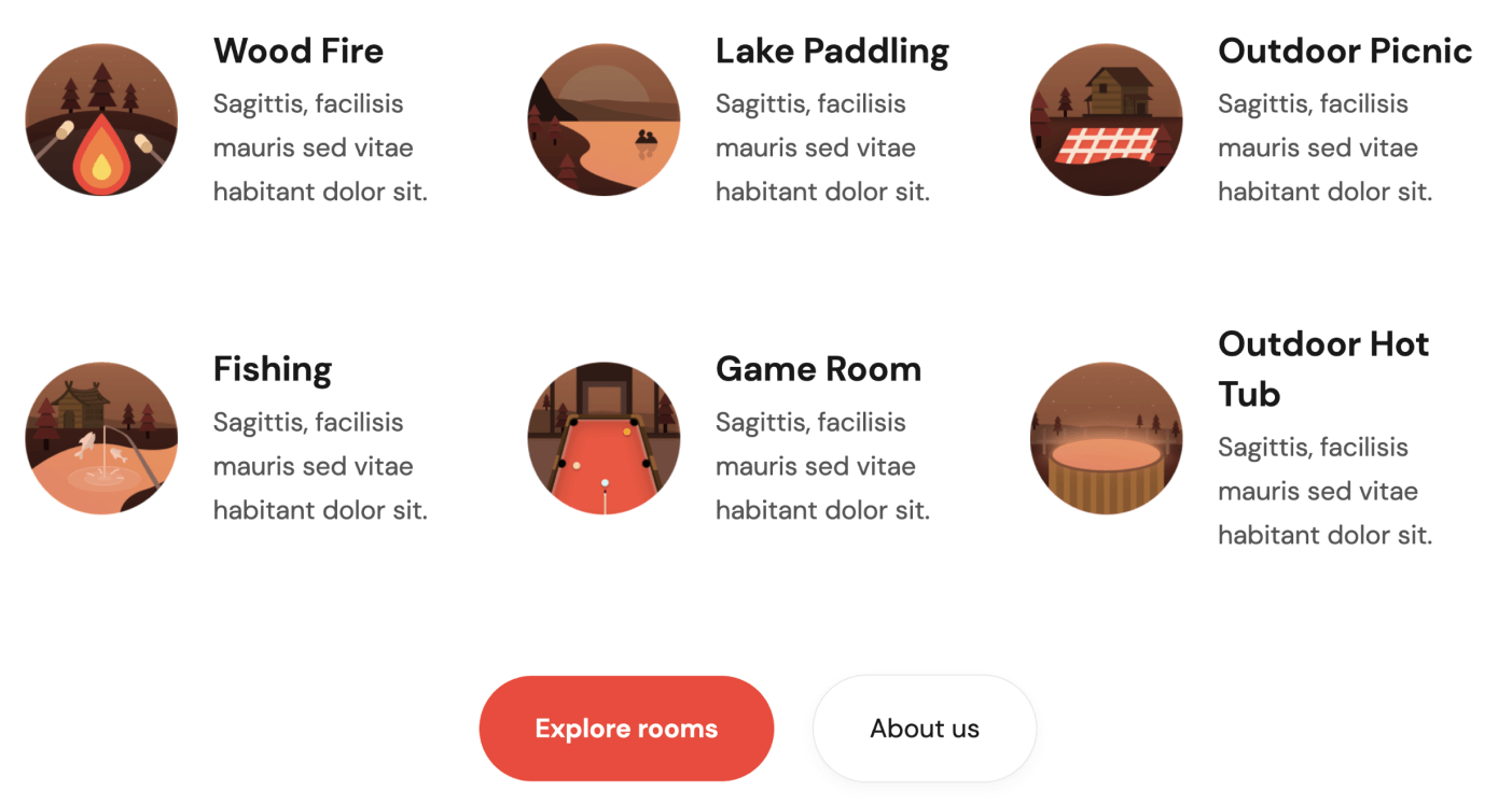 Icons And Graphics - Rental X Webflow Template