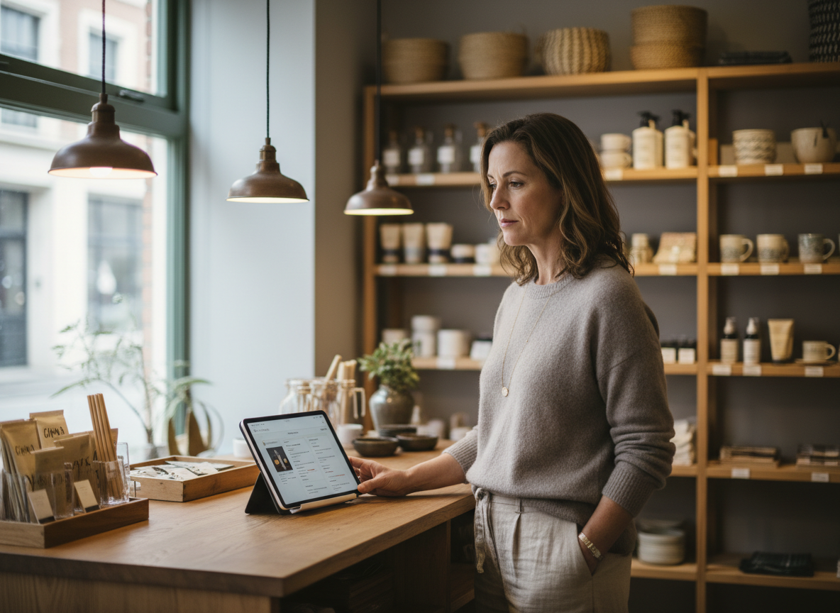 image of customer service area for a trucking company