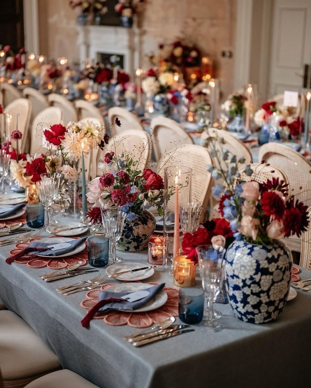 image of decorated event space (for a fine dining restaurant)