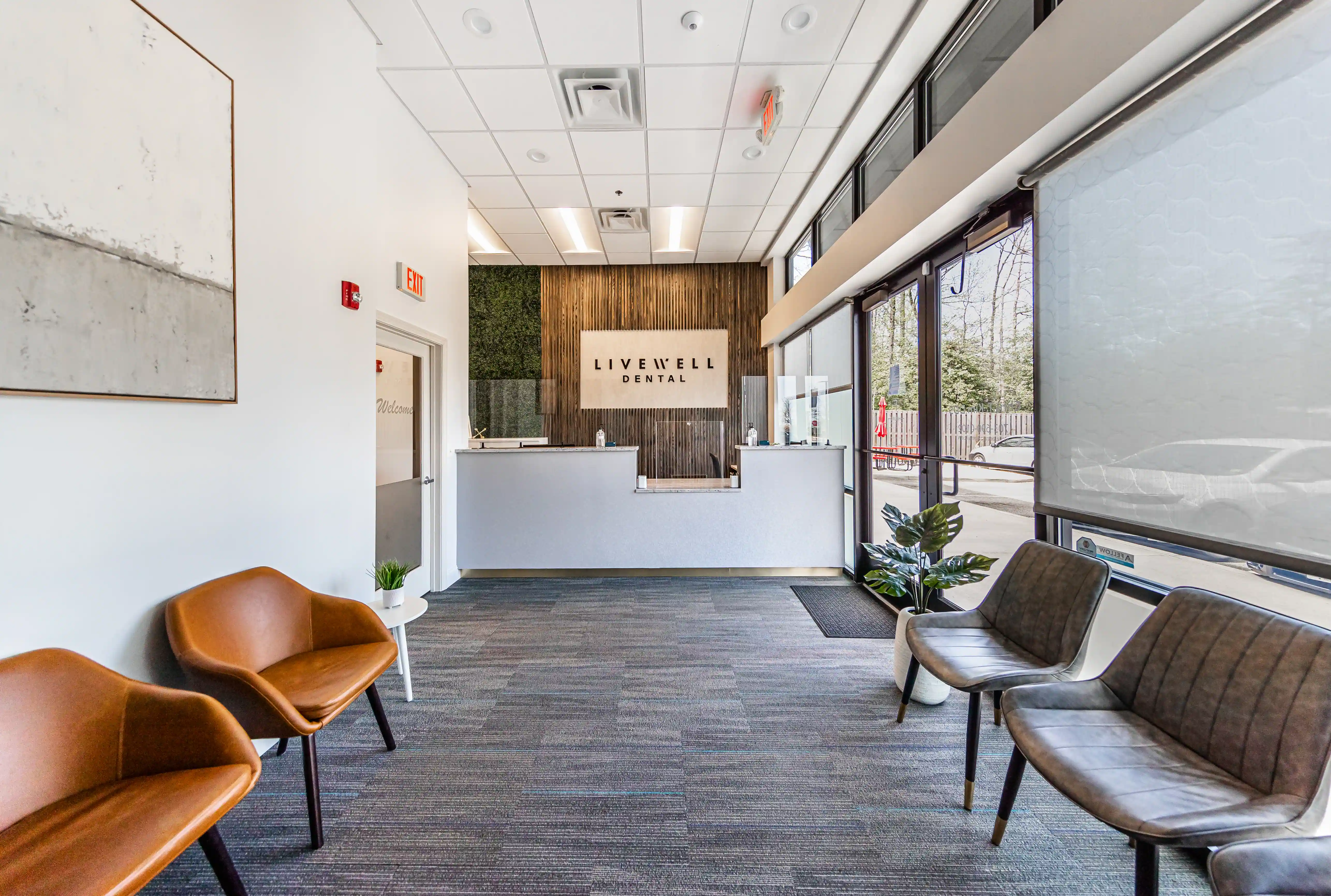 Livewell Dental office interior, Fairfax Station, VA