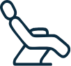 Comfort icon for high level of comfort sedation option at Livewell Dental