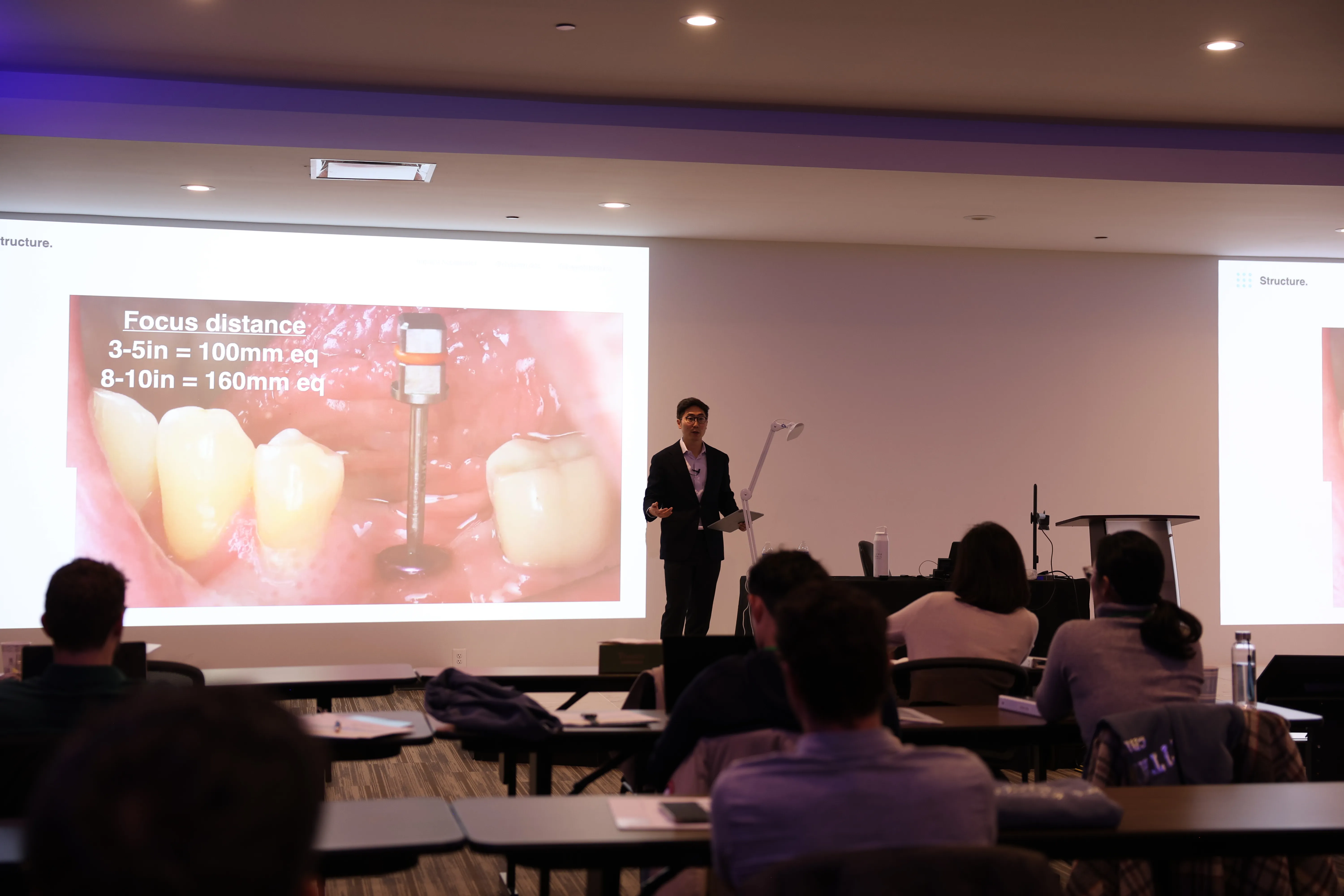 Dentists at an Implant Accelerator training session led by Dr. Chris Kim