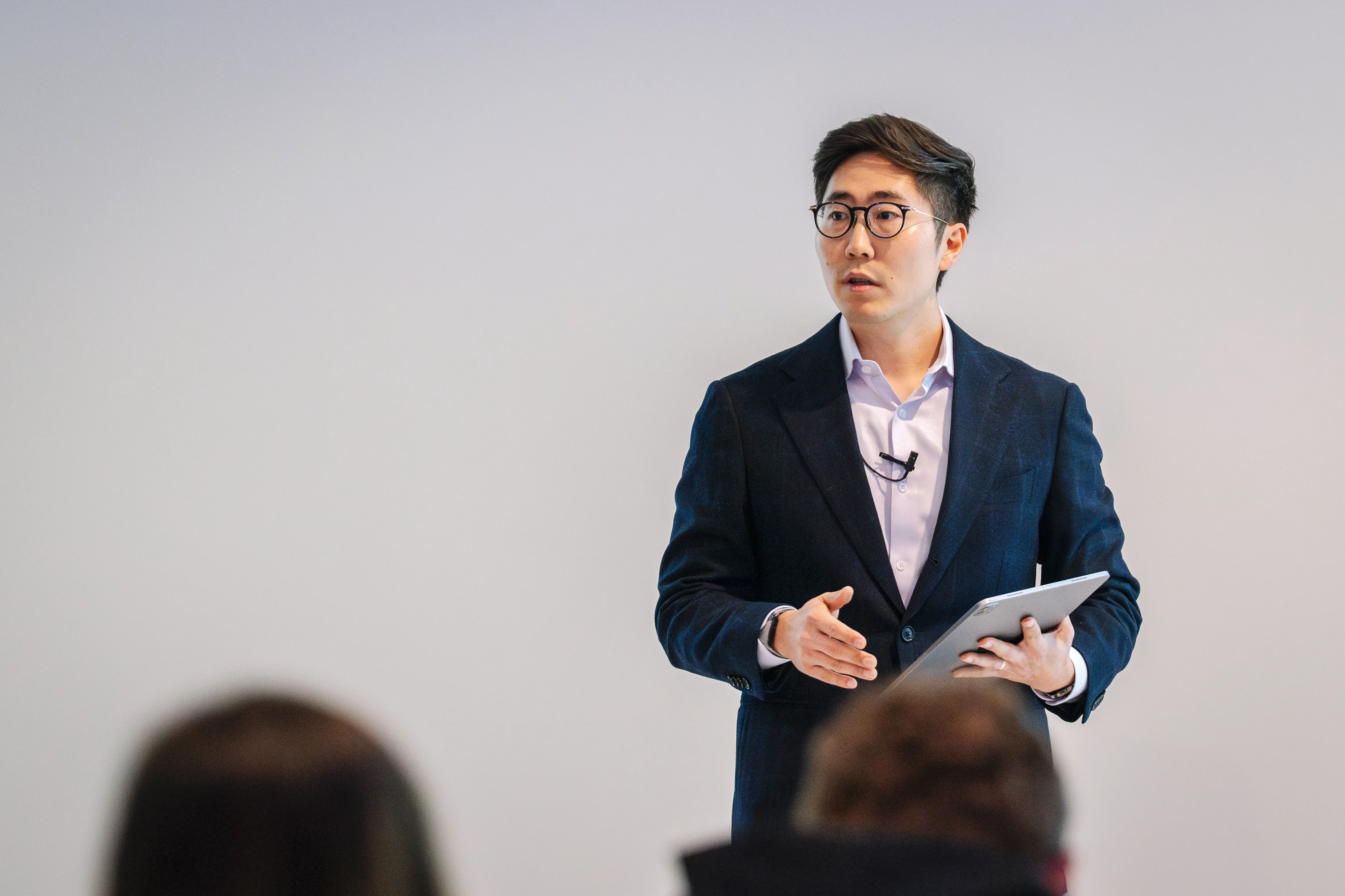 Dentists attending an advanced training course with Dr. Chris Kim