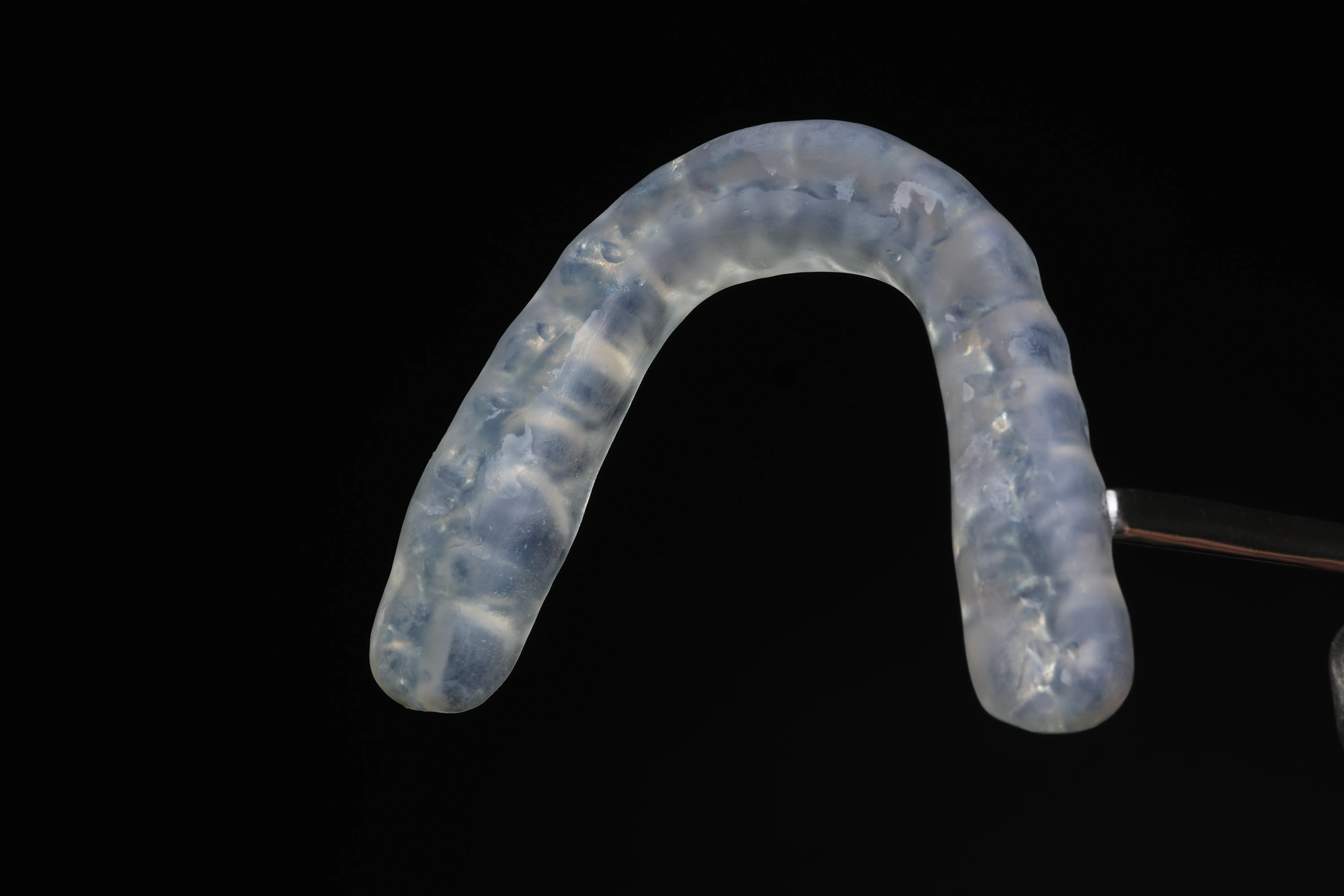 Custom dental nightguard splint for TMJ treatment at Livewell Dental