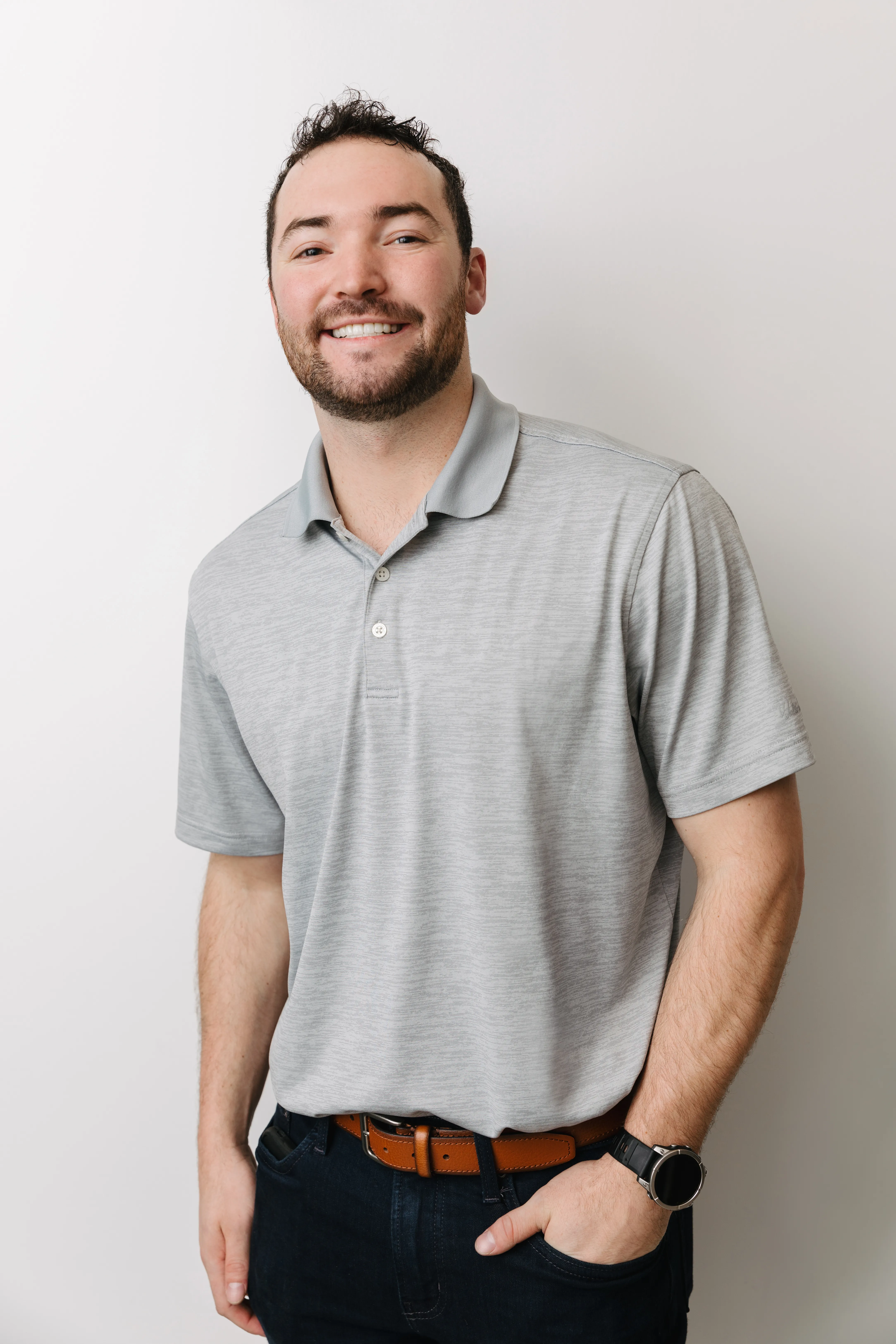 Full-mouth reconstruction result — patient treated at Livewell Dental, Fairfax Station, VA