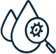 Salivary bacterial test icon