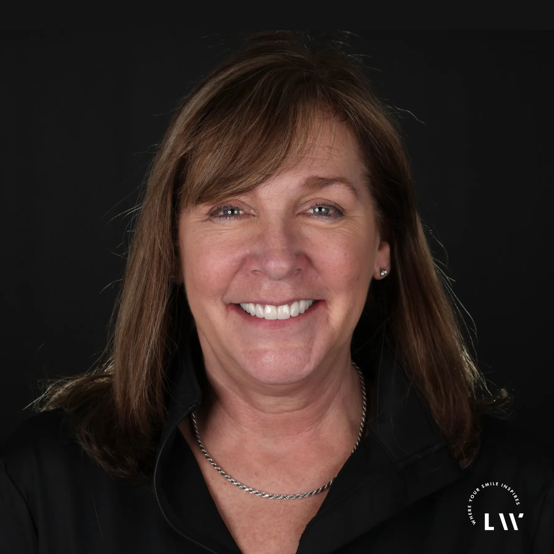 patient after dental cleaning at Livewell dental