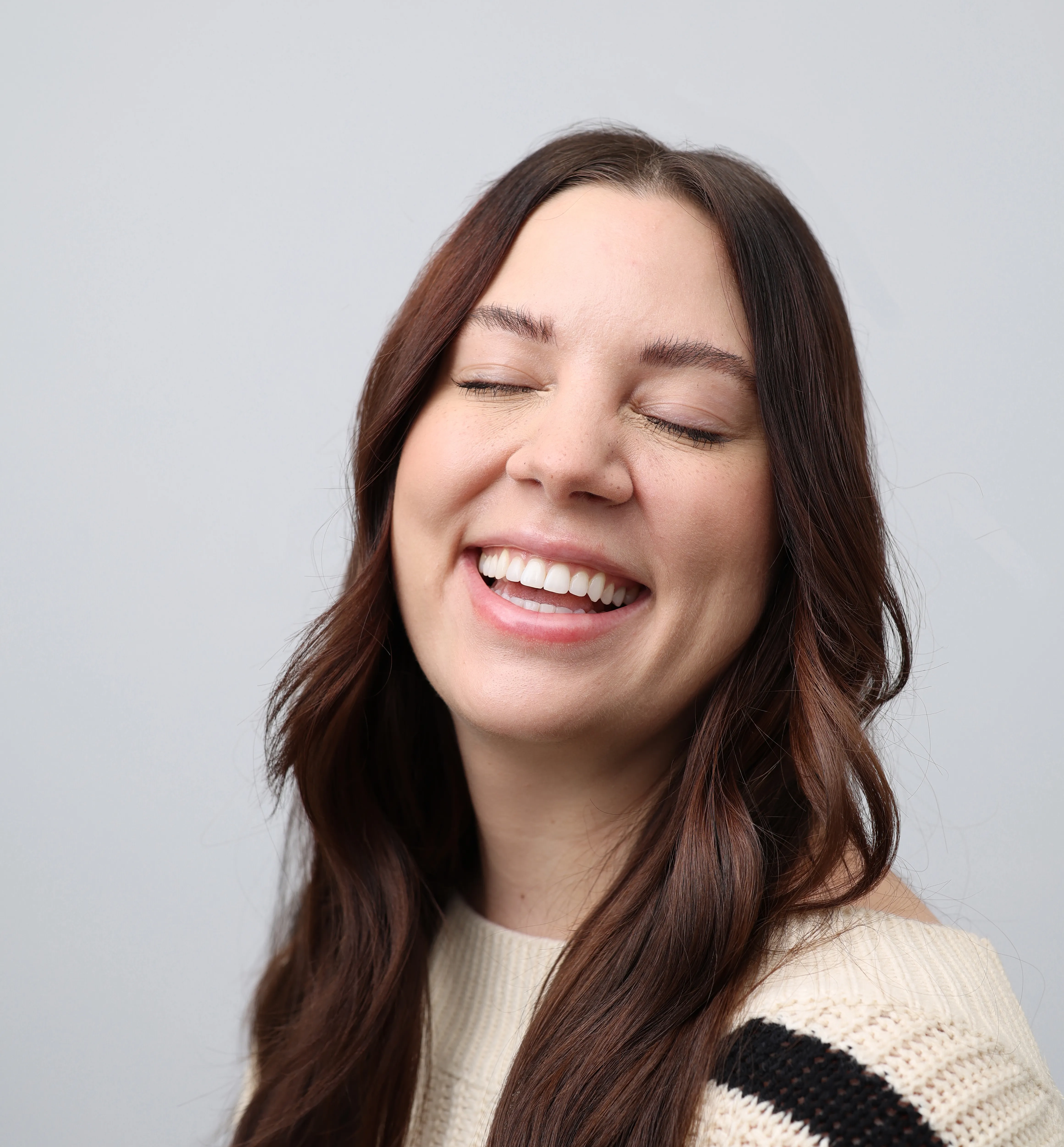 patient before dental cleaning at Livewell dental