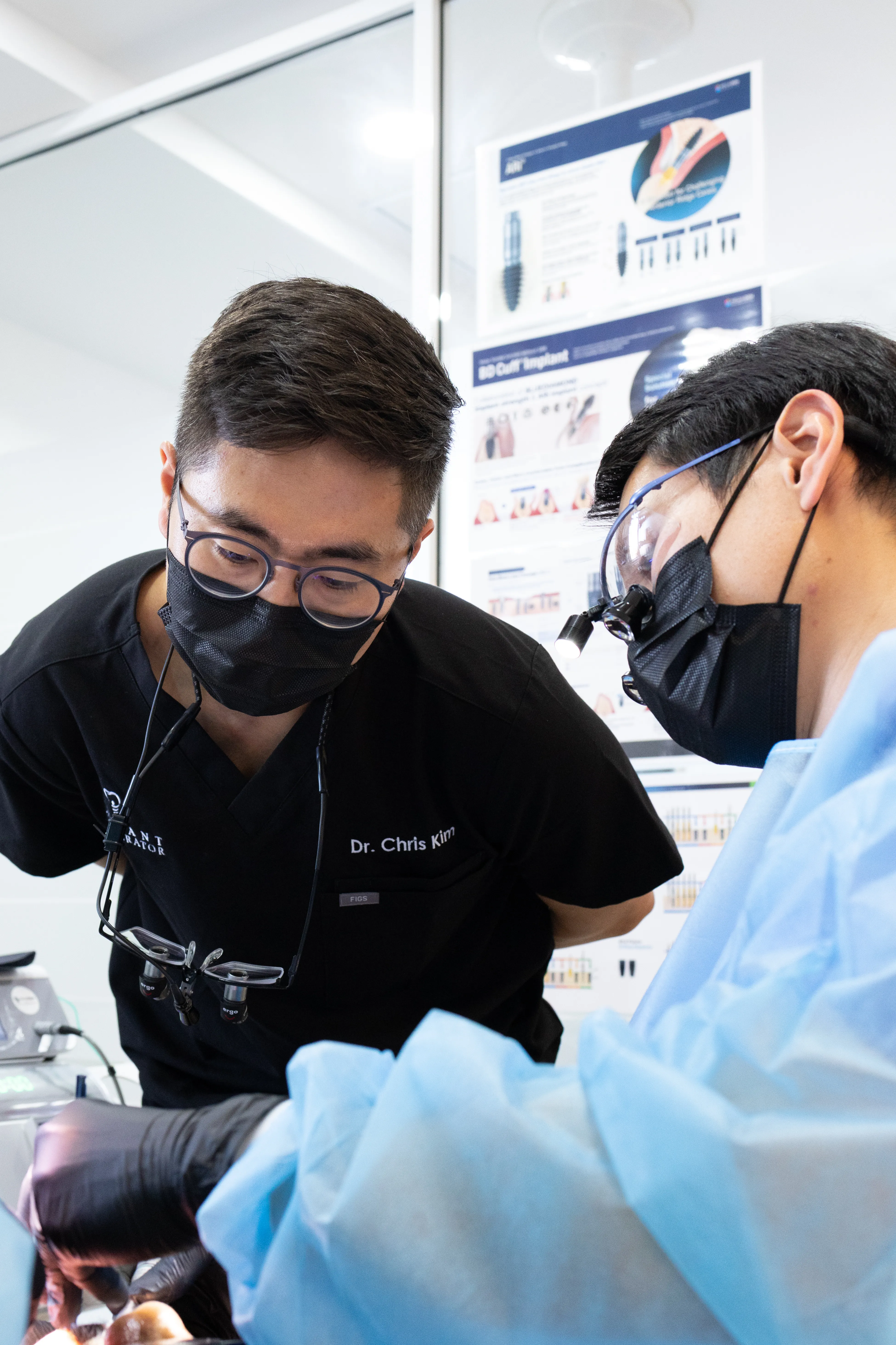 Dr. Chris Kim in a group picture