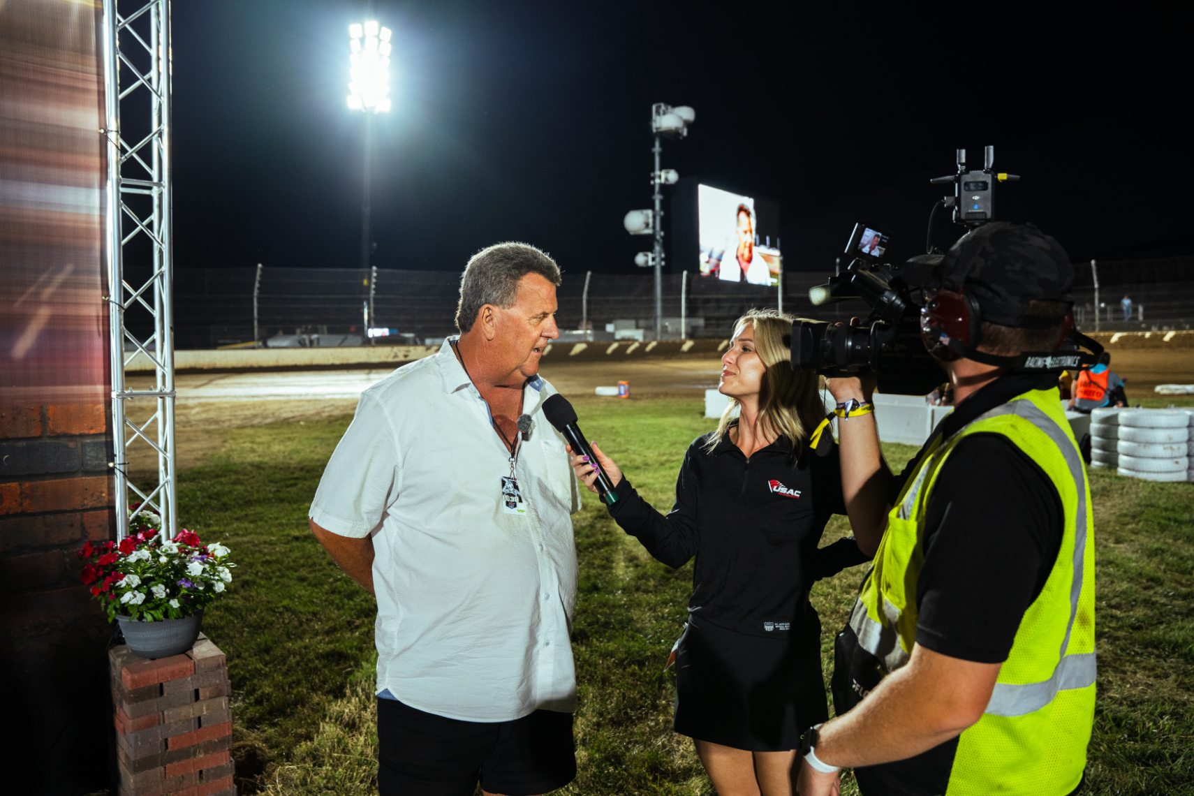 USAC female interview