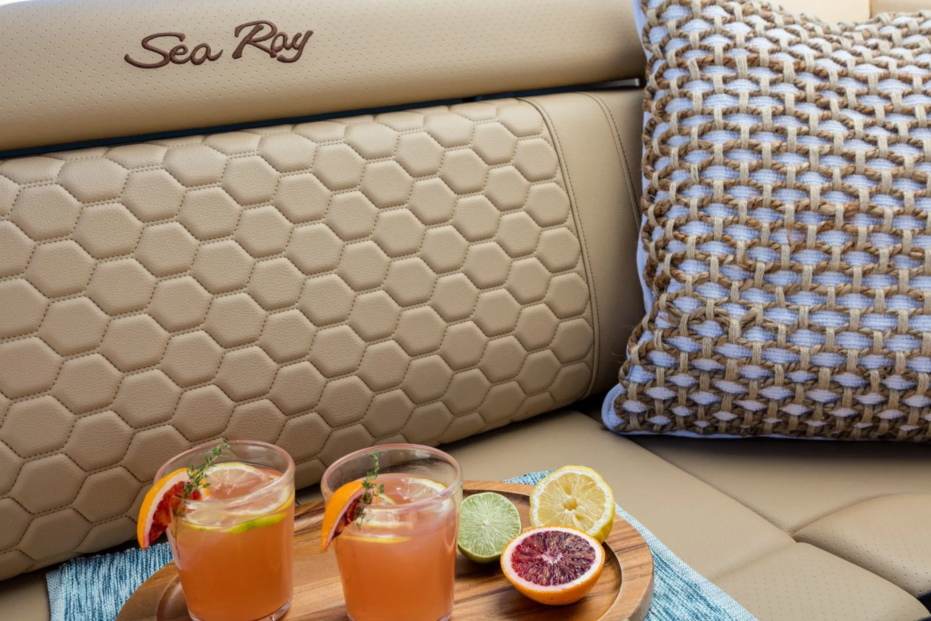 Luxury seating, catering options and more for guests who want the best private yacht rental in New York