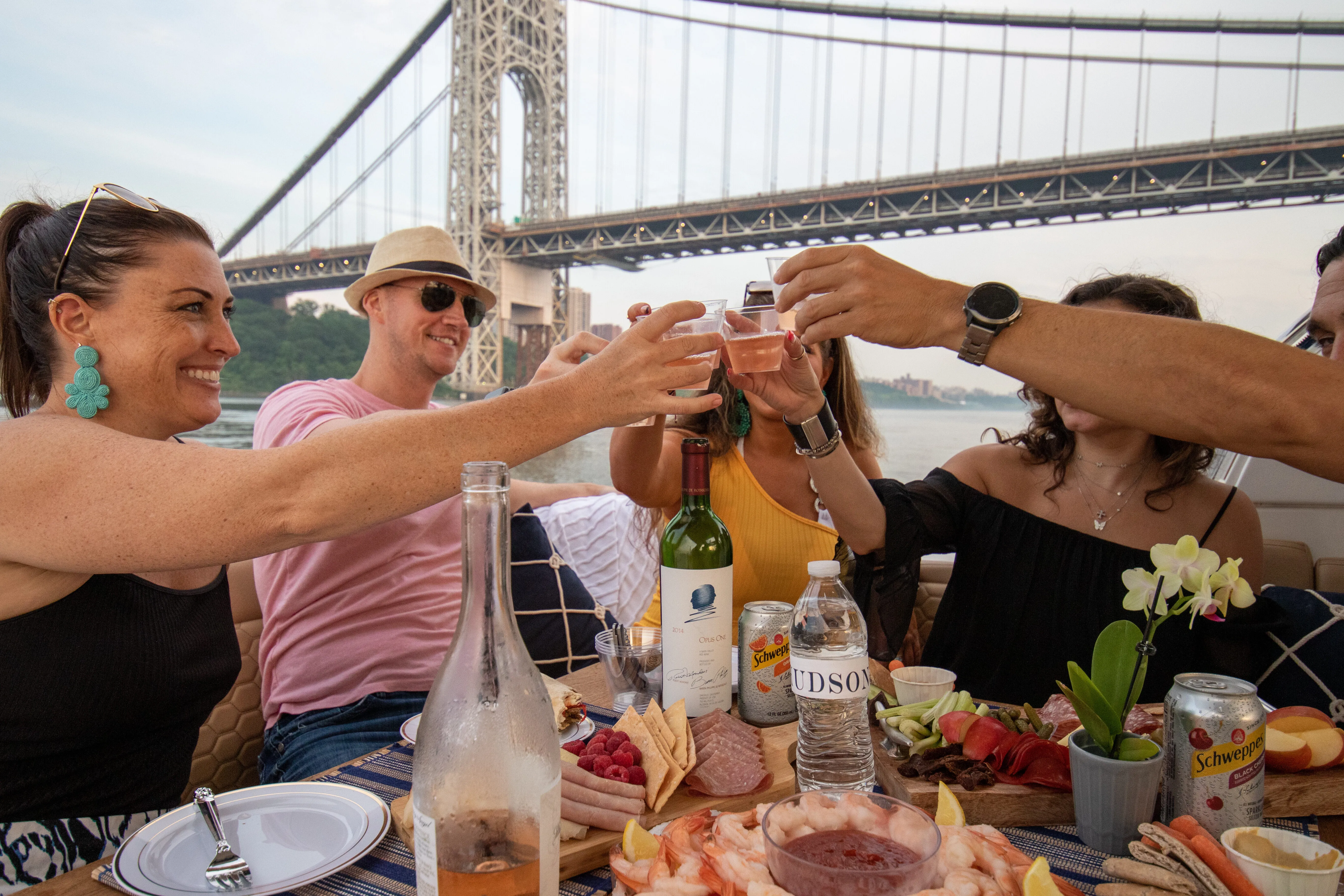 Bring your friends - we can provide the catering if you like, for a private luxury yacht charter in NY