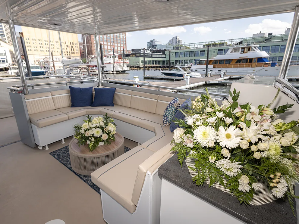 experience decadence on the Hudson River
