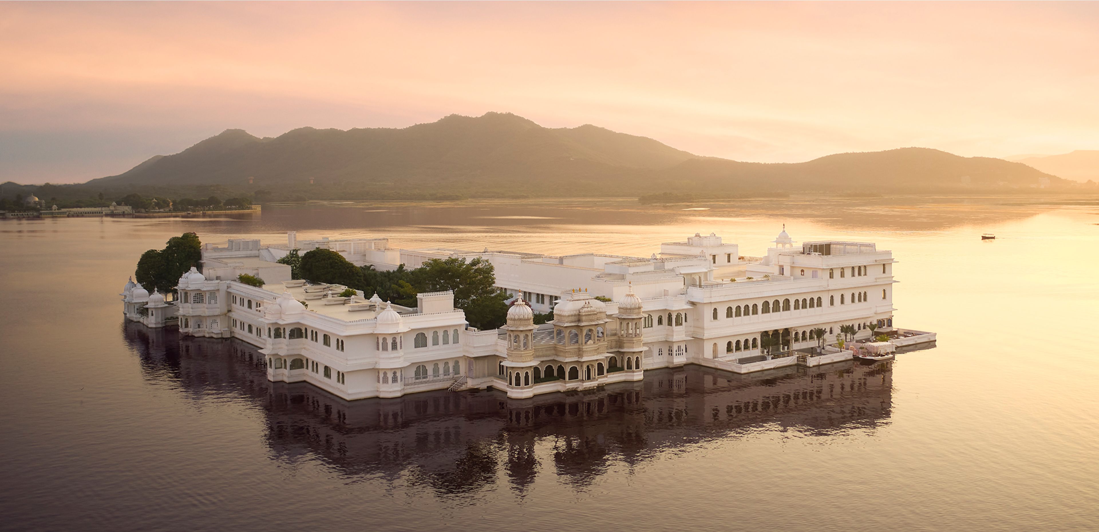 Taj Lake Palace Udaipur — the floating palace on Lake Pichola, one of India’s most expensive hotel suites