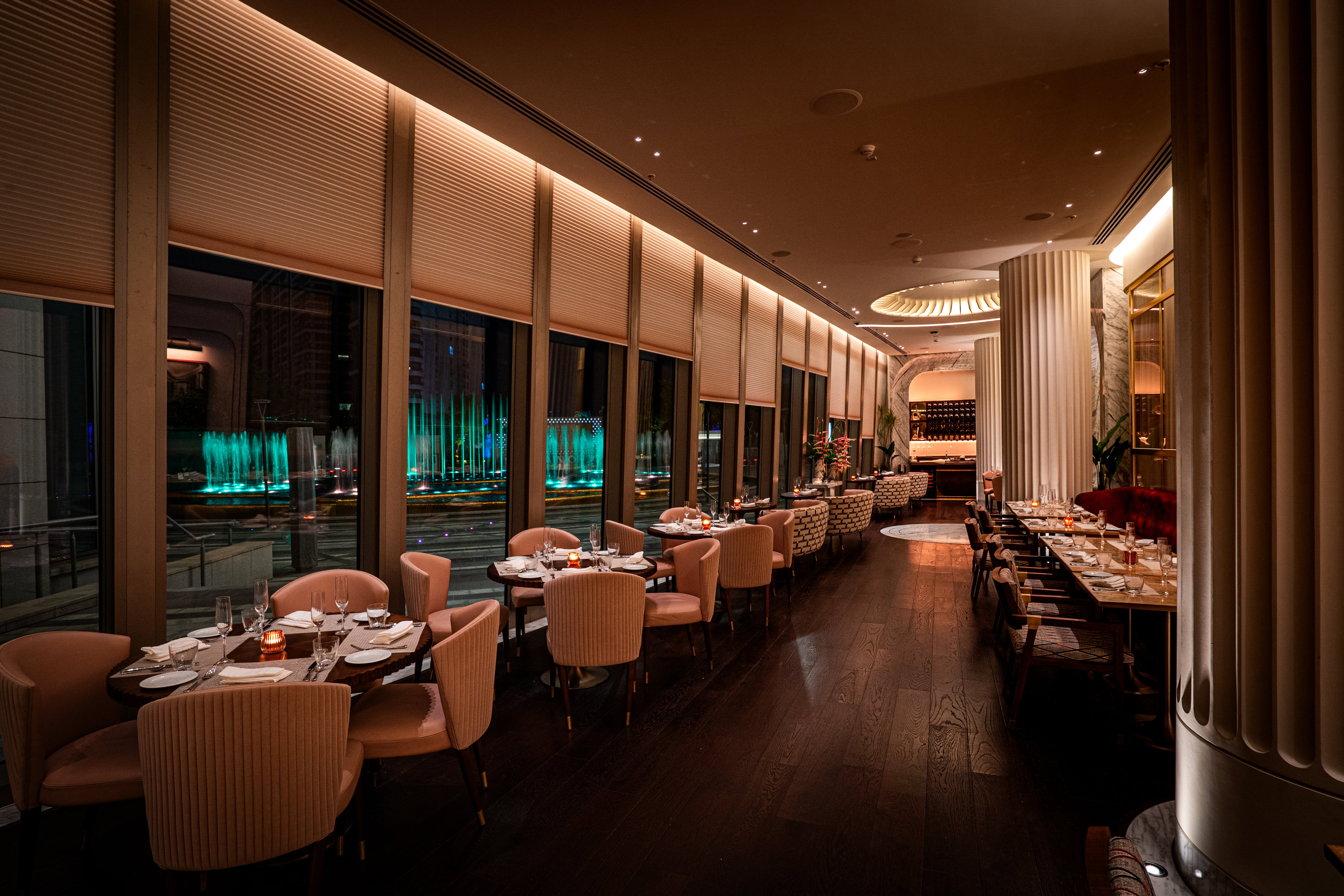Indian Accent Mumbai at NMACC BKC — Chef Manish Mehrotra’s modern Indian fine dining restaurant interior