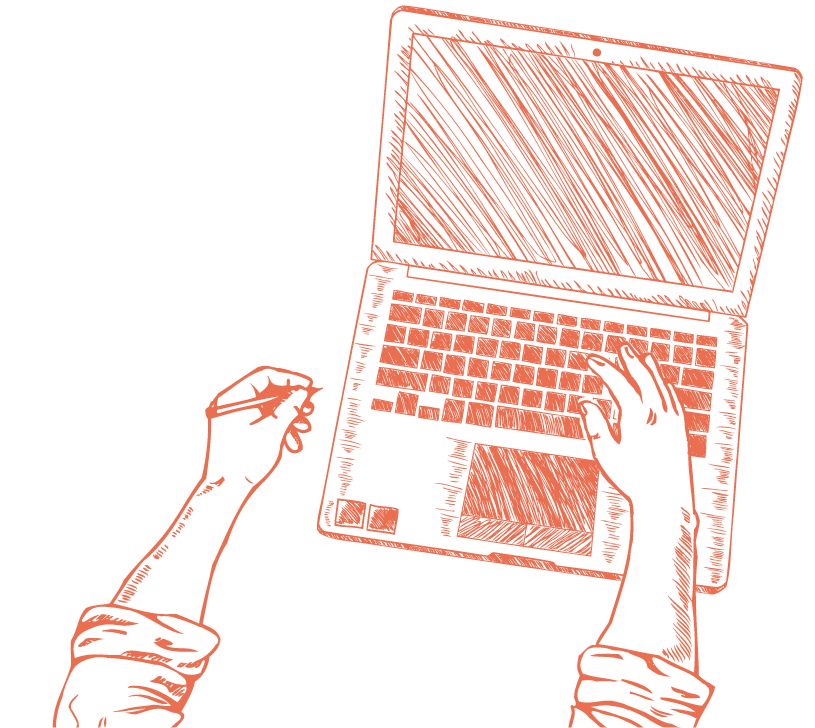 Ilustración laptop