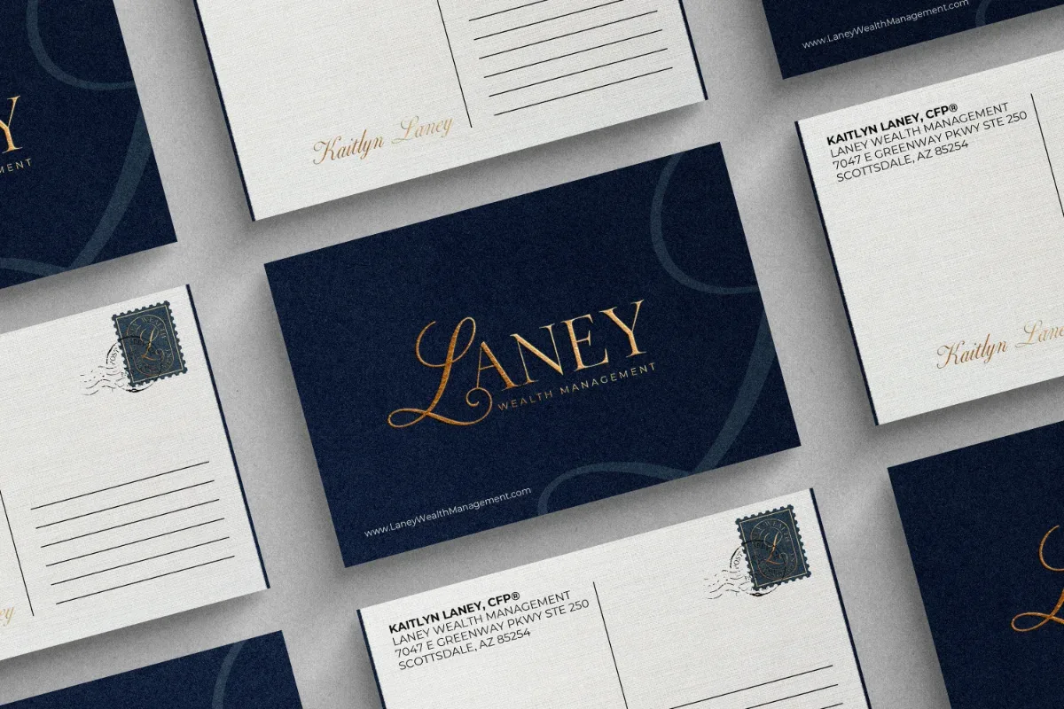 Laney Wealth Management brand work by Jadele