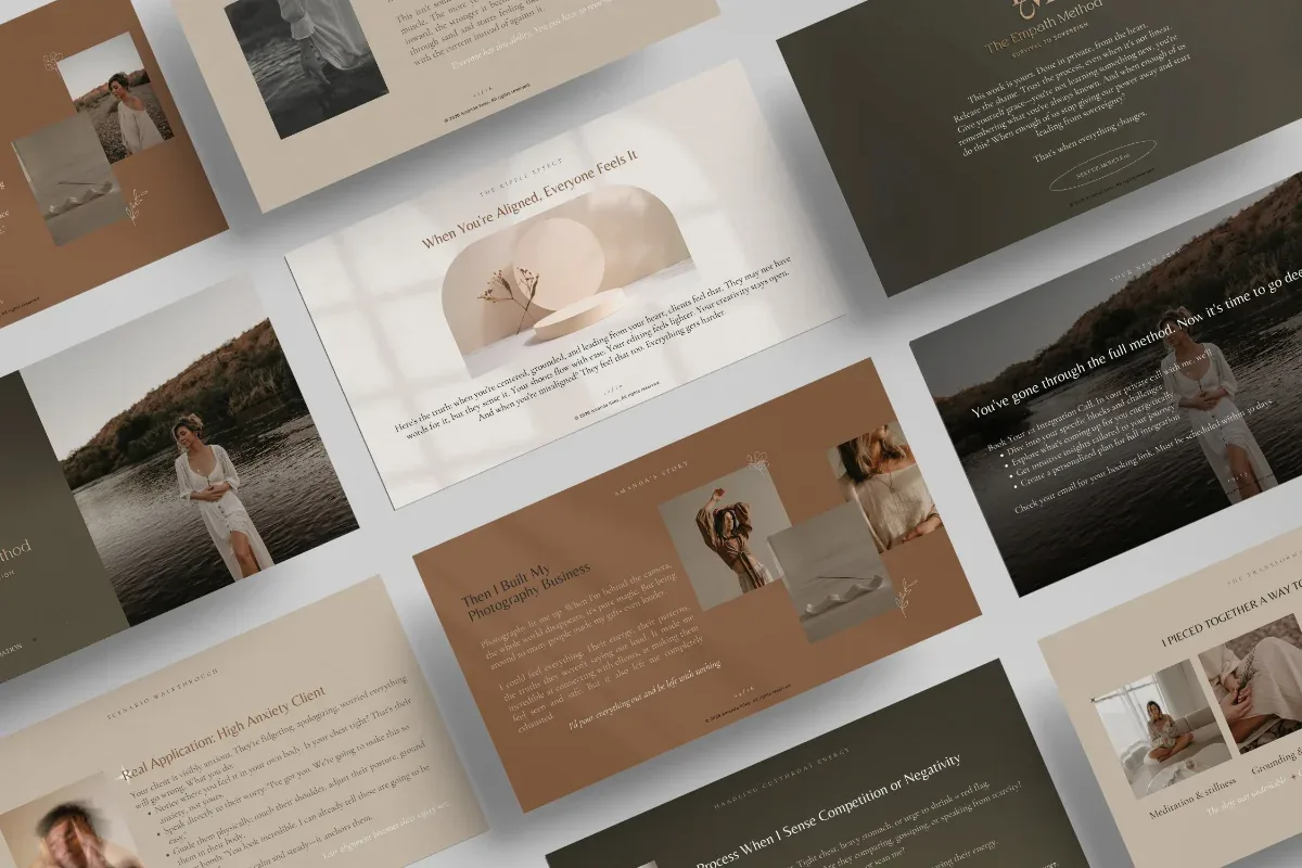 The Empath Method brand work by Jadele