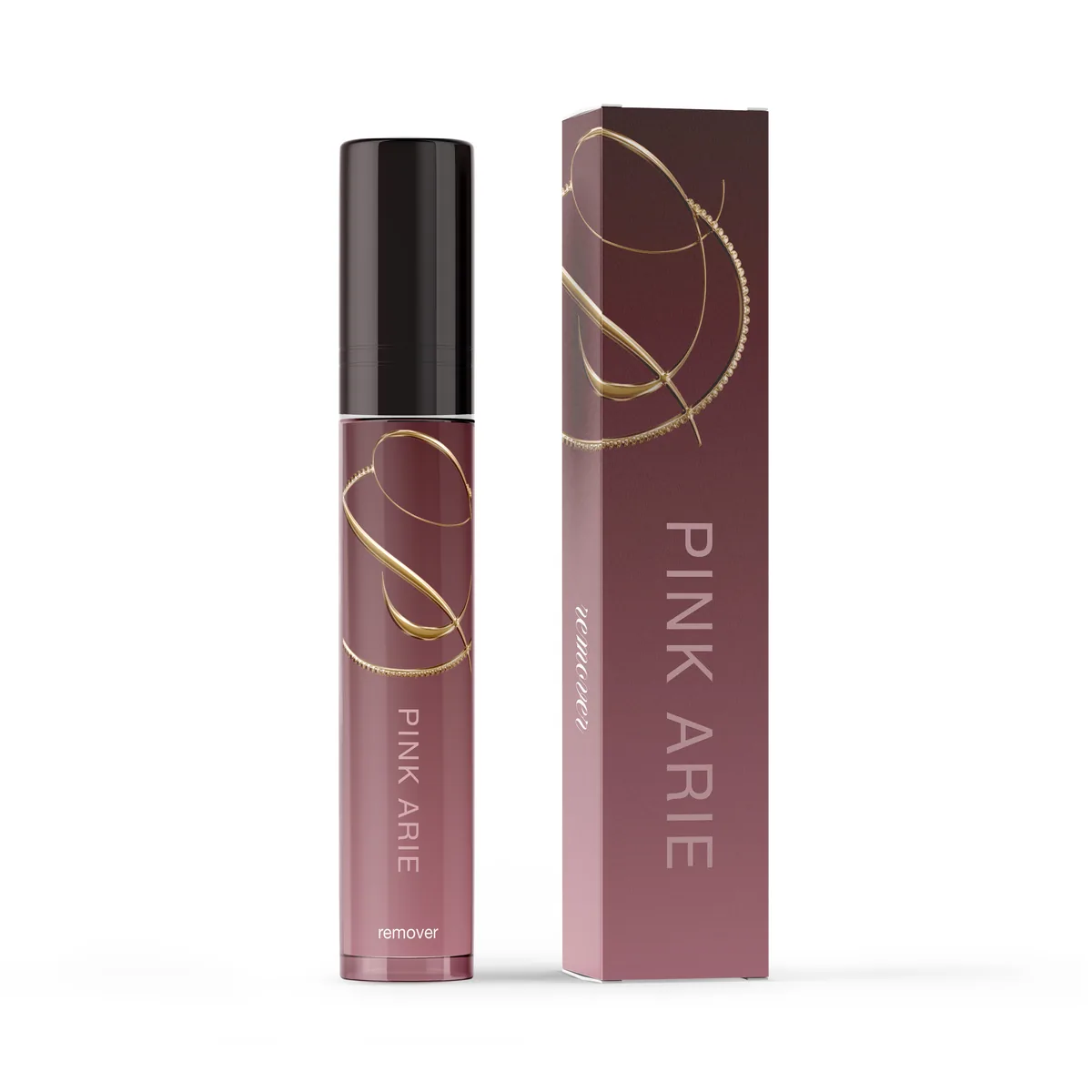 Pink Arie Beauty brand in use