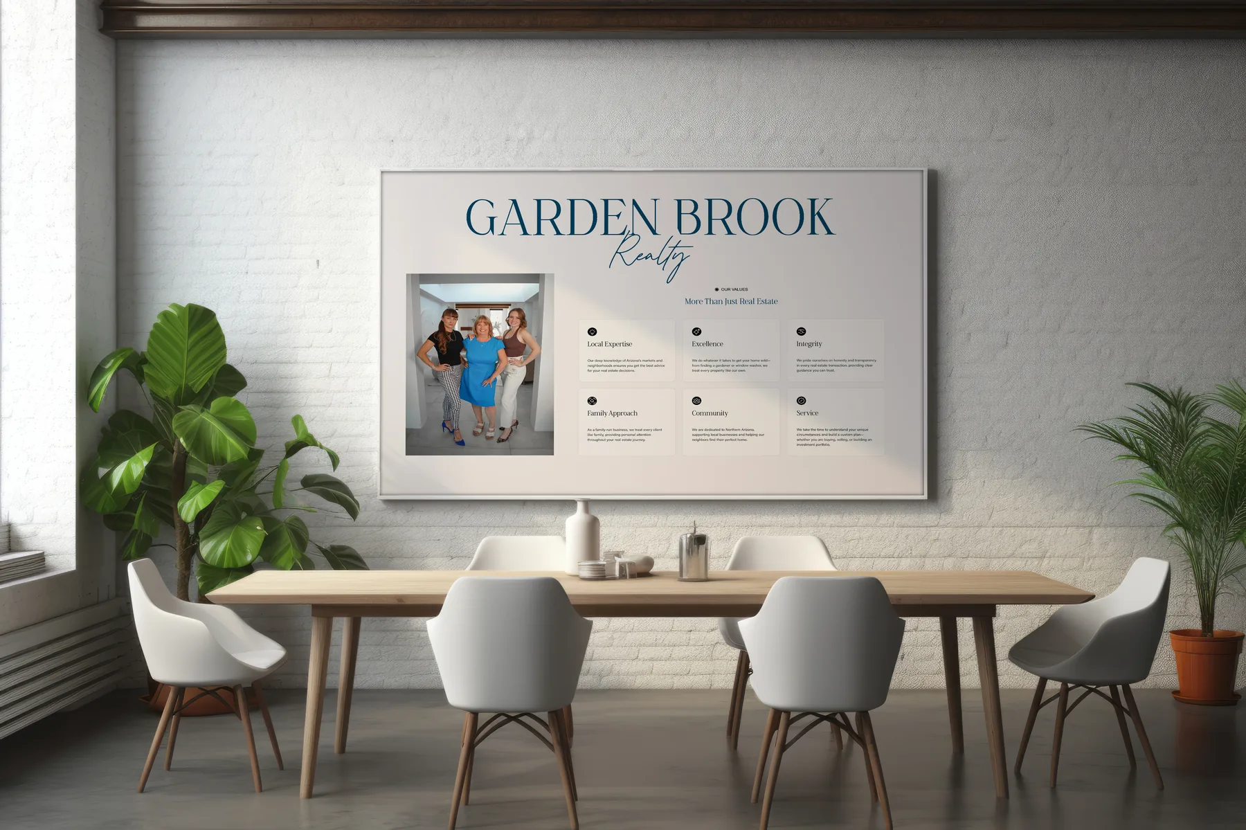 Garden Brook Realty brand in use