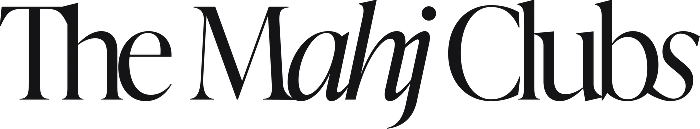 The Mahj Clubs primary logo