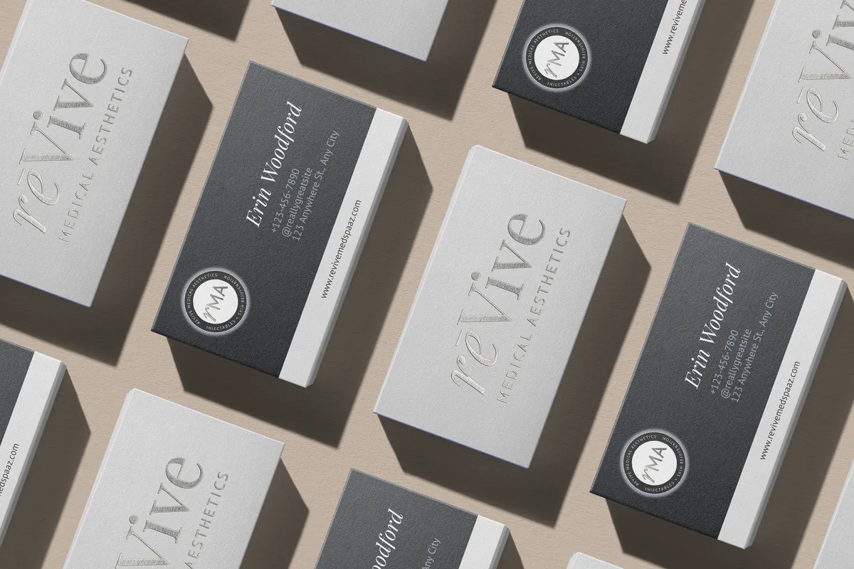 ReVive Medical Aesthetics brand in use