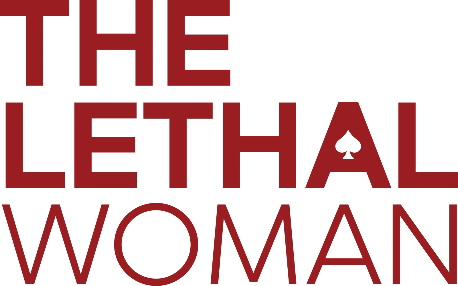 The Lethal Woman primary logo
